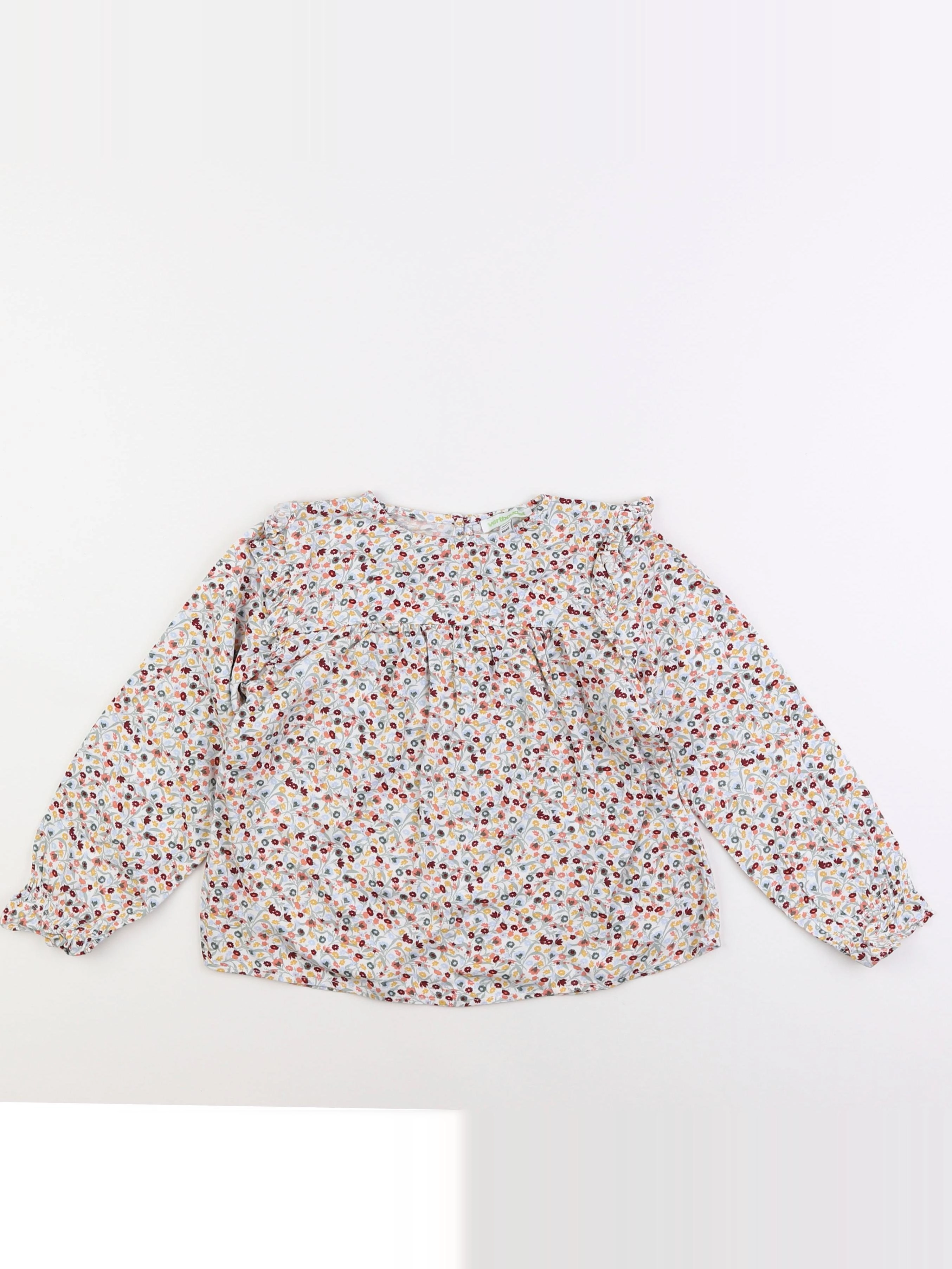 Vertbaudet - blouse multicolore - 6 ans