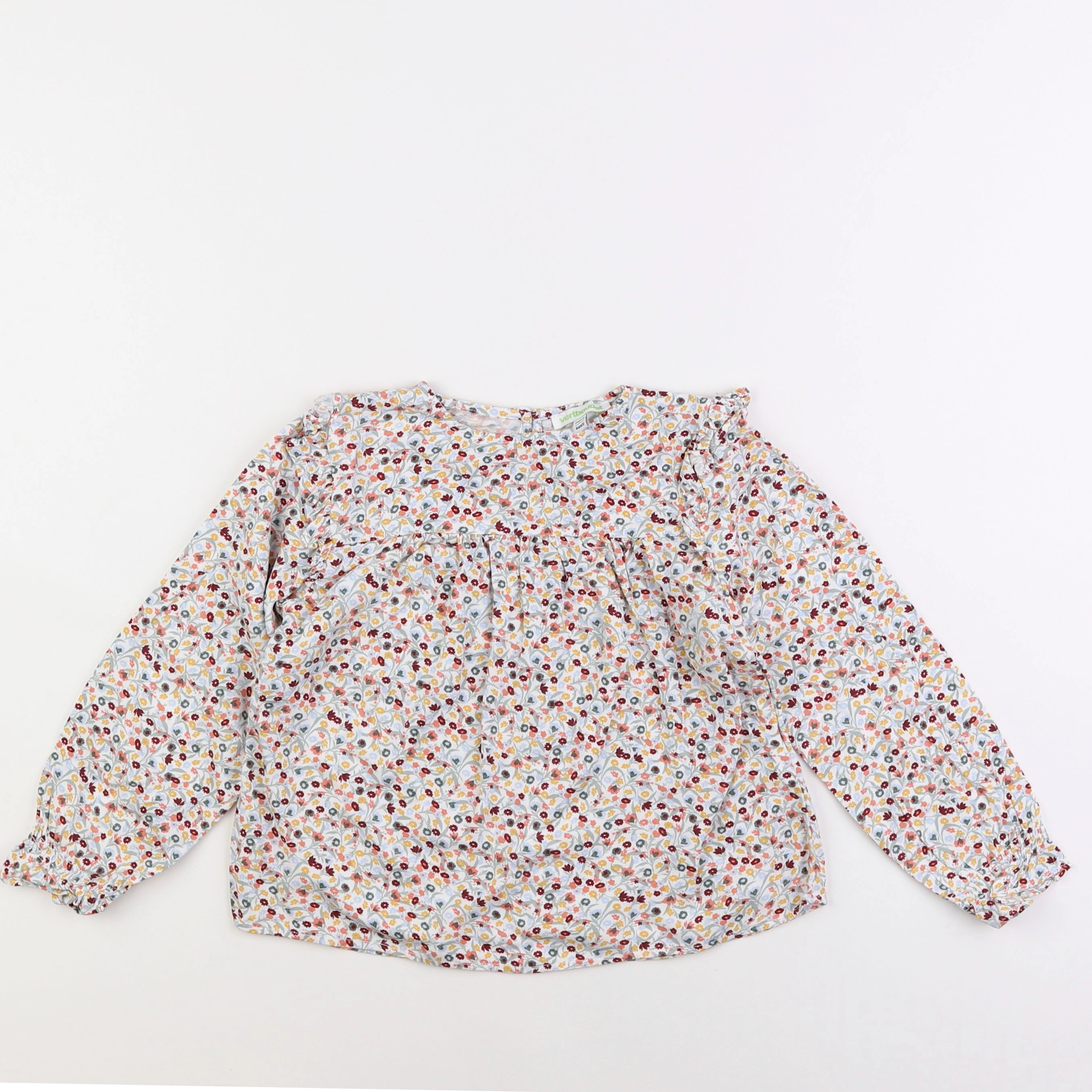 Vertbaudet - blouse multicolore - 6 ans