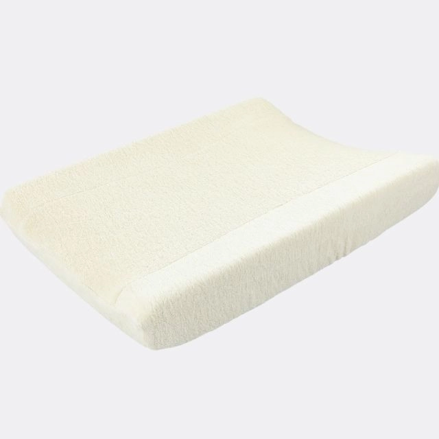 Trixie - Housse de matelas à langer Teddy Almond 70x45cm