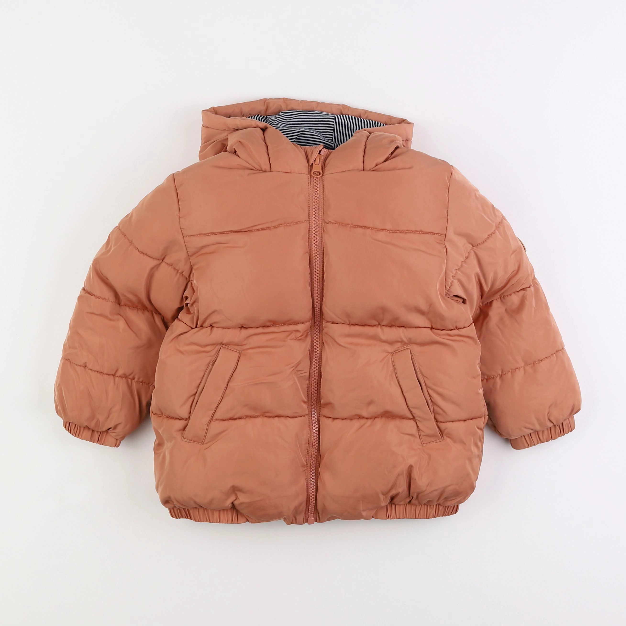 Petit Bateau - doudoune rose - 4 ans