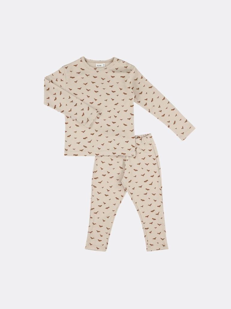 Trixie - pyjama 2 pièces Babbling Birds - 18 mois à 2 ans