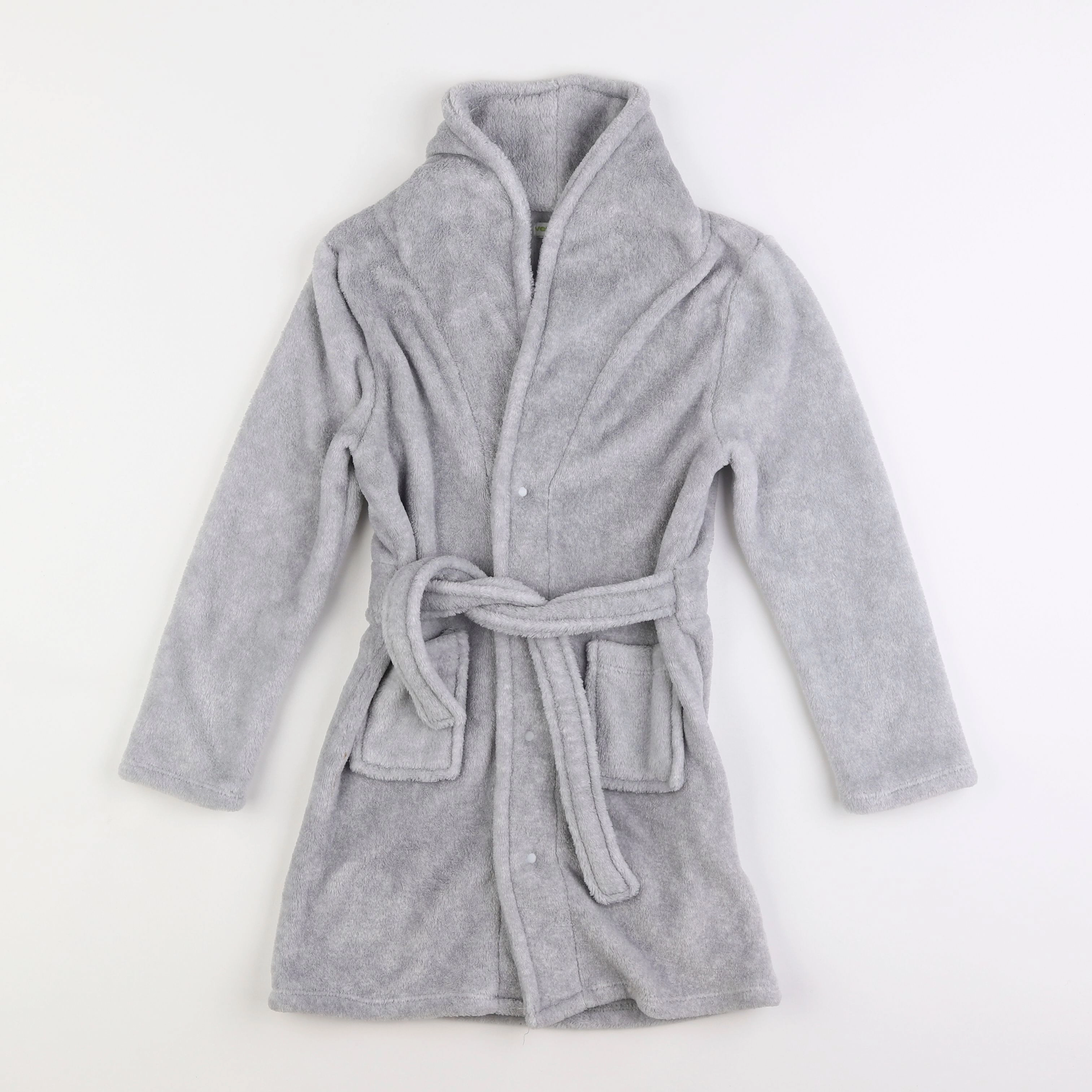 Vertbaudet - robe de chambre gris - 8 ans