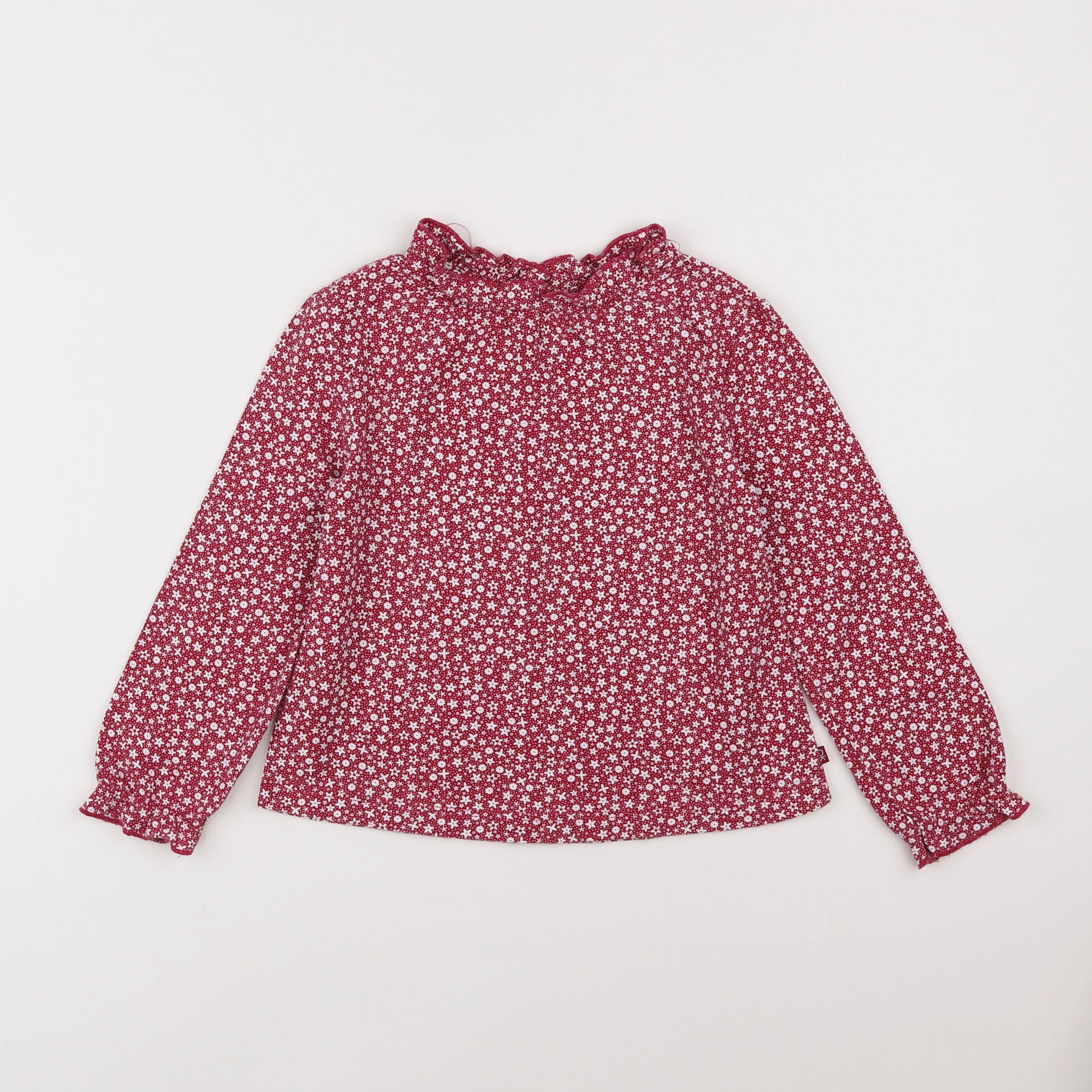 Okaidi - blouse rouge - 5 ans