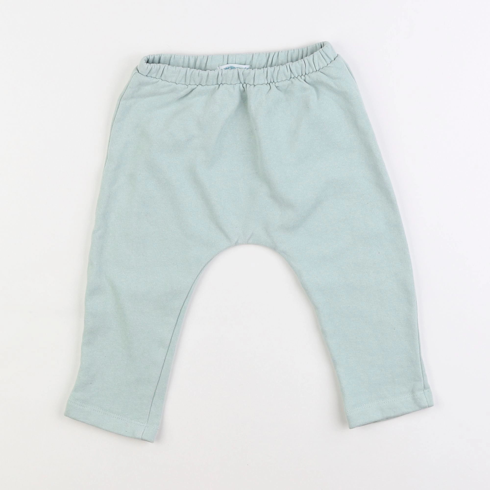 Vertbaudet - pantalon vert - 12 mois