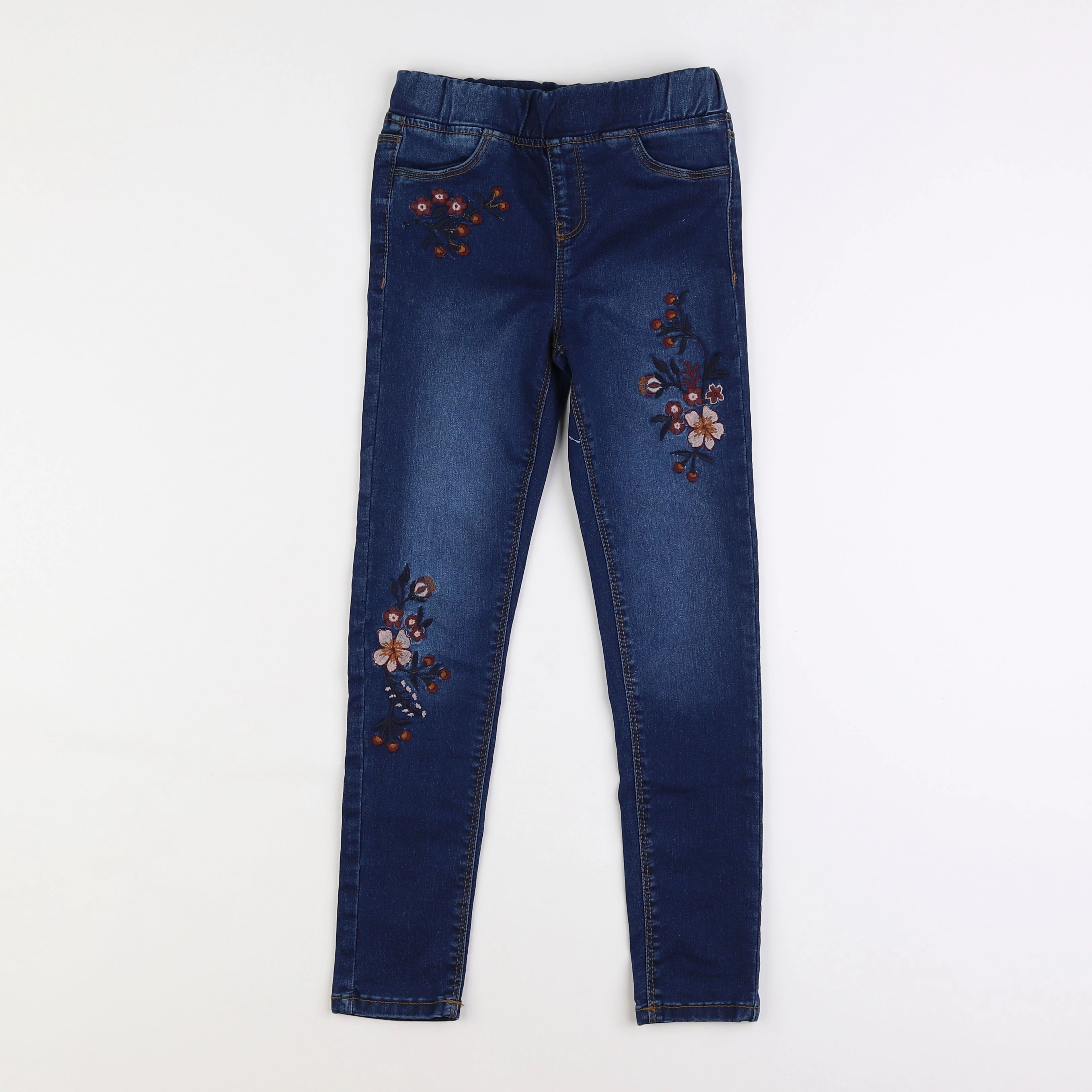 Vertbaudet - jegging bleu - 9 ans