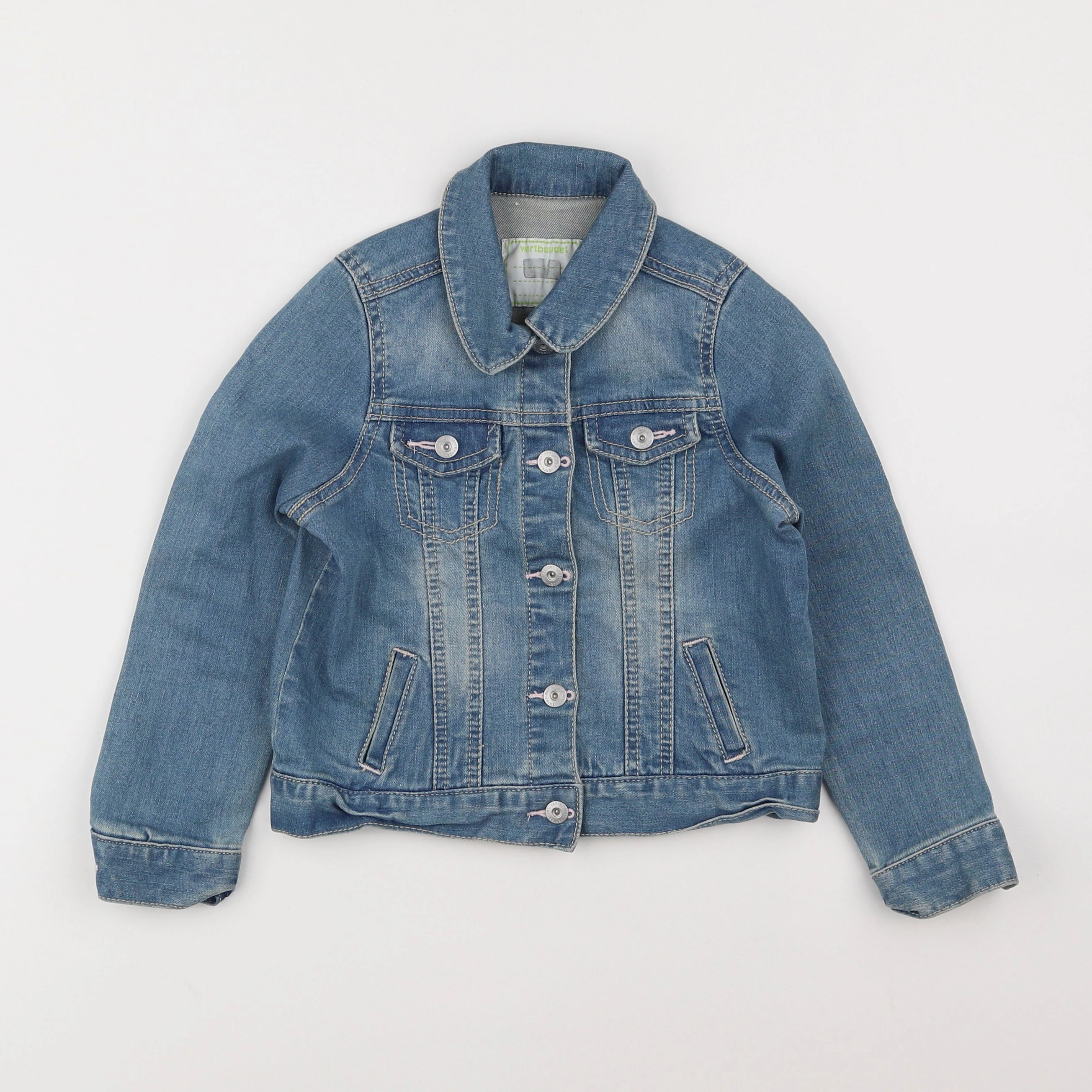 Vertbaudet - veste bleu - 6 ans
