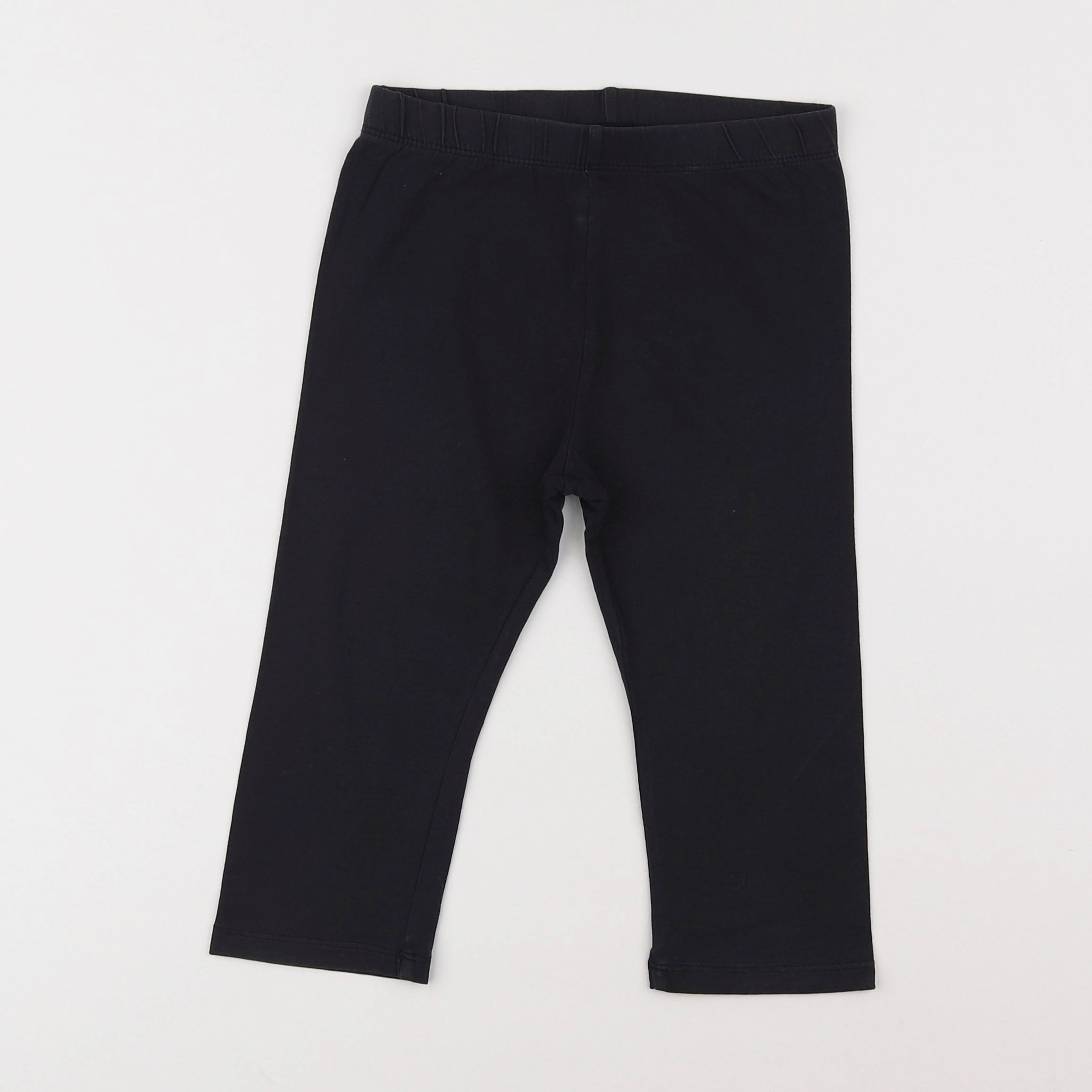 Vertbaudet - legging court noir - 8 ans