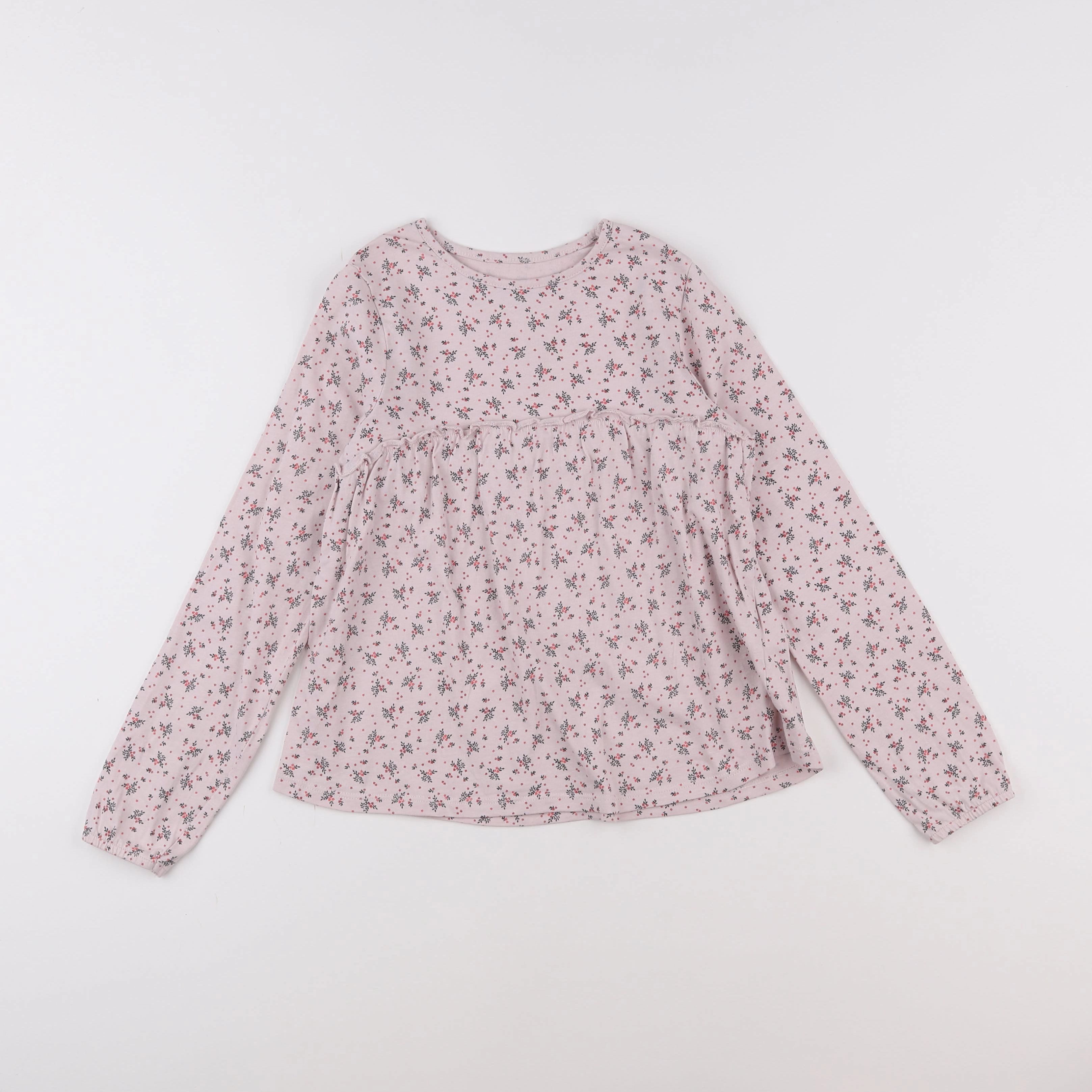 Vertbaudet - tee-shirt rose - 8 ans