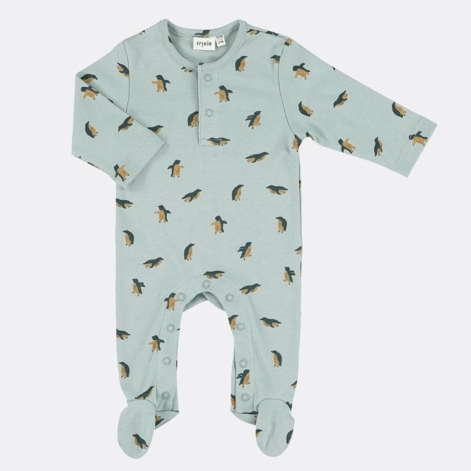 Trixie - Pyjama avec pieds Peppy Penguins - 9/12 mois