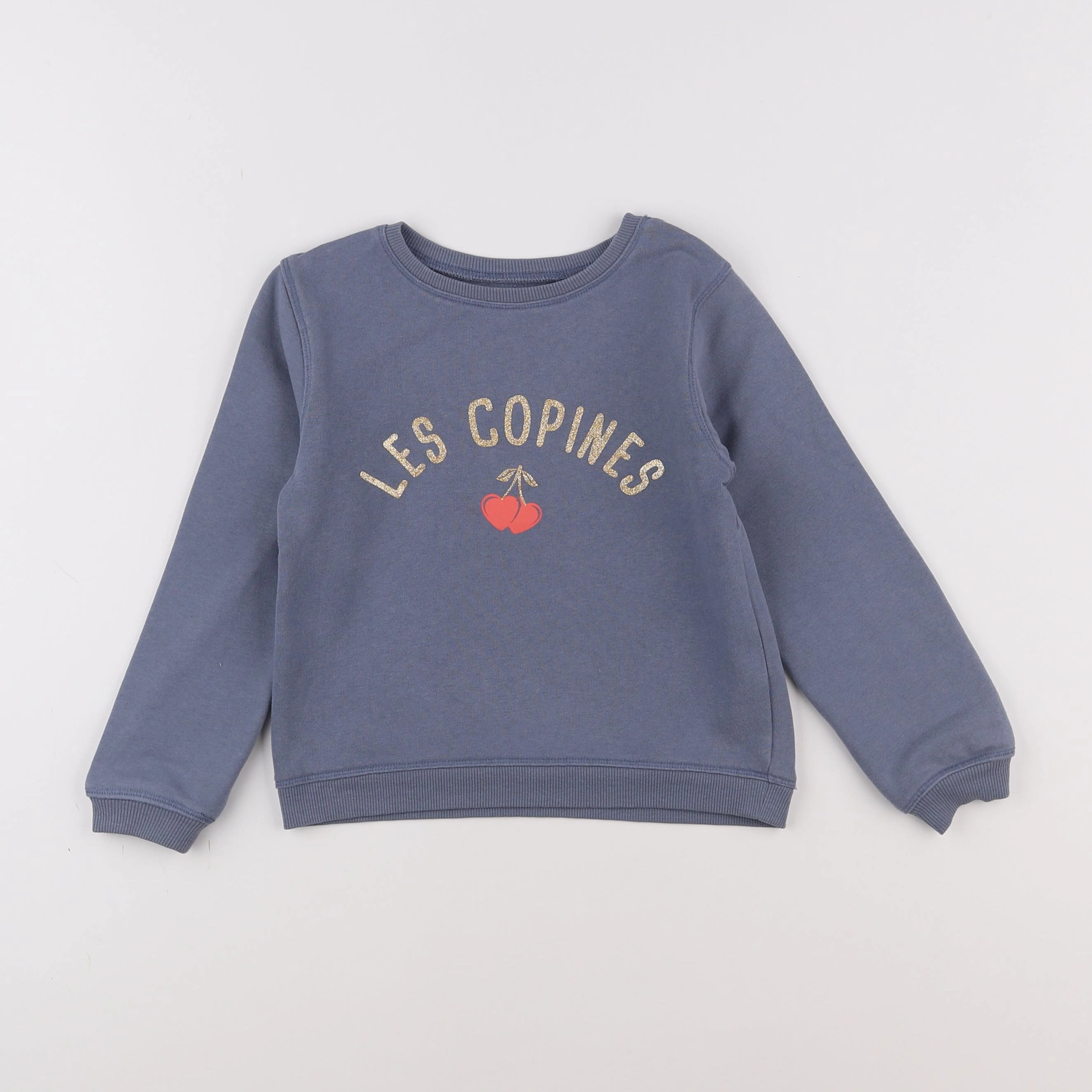 Vertbaudet - sweat bleu - 5 ans