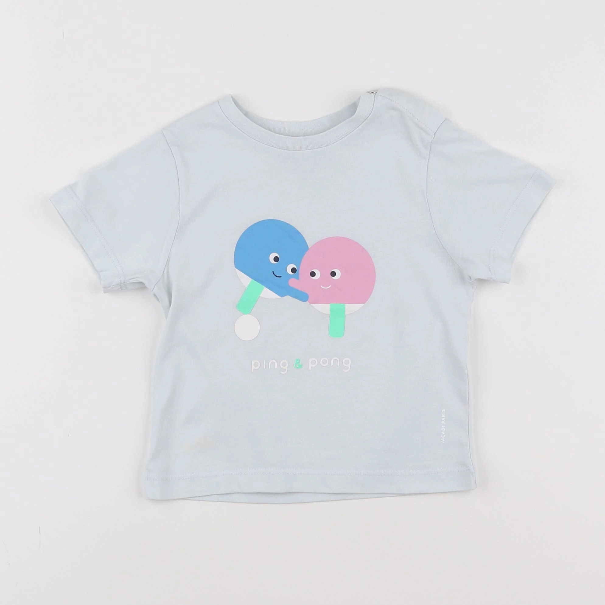 Jacadi - tee-shirt bleu - 2 ans