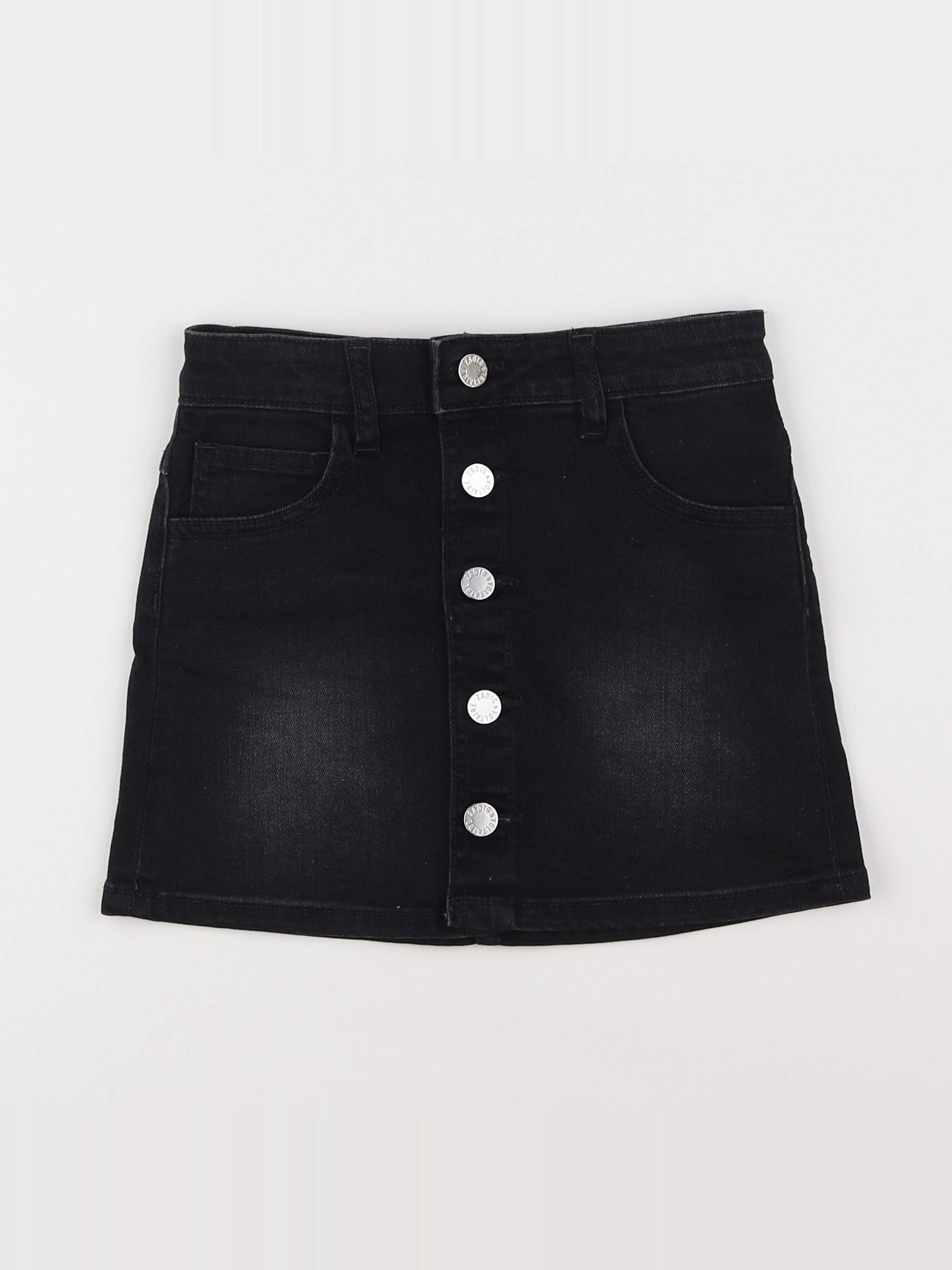 Zadig & Voltaire - jupe noir - 8 ans