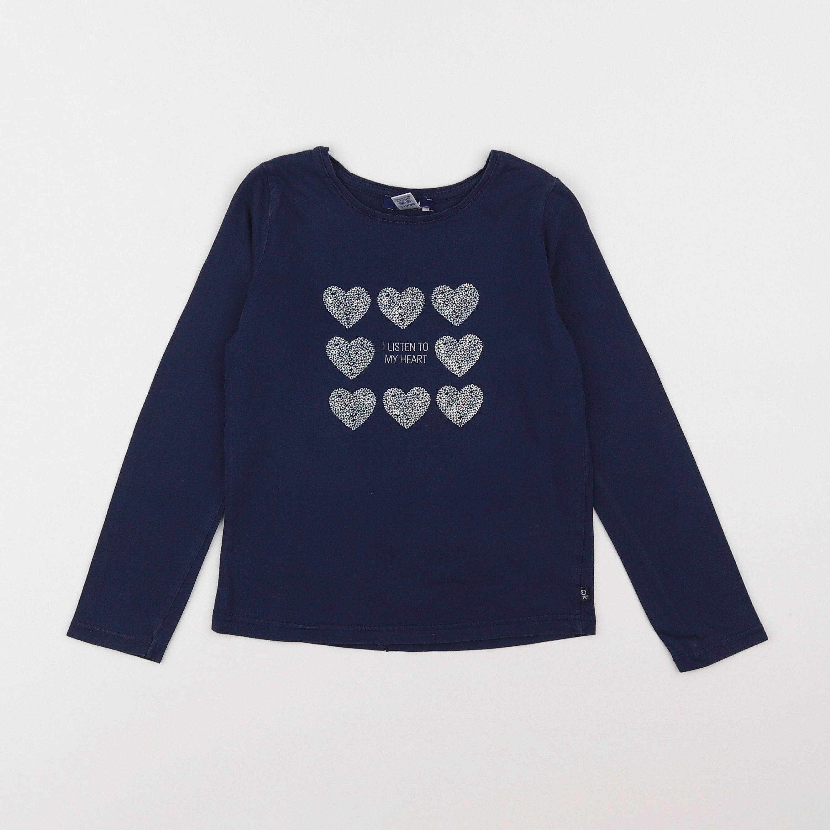 Okaidi - tee-shirt bleu - 5 ans