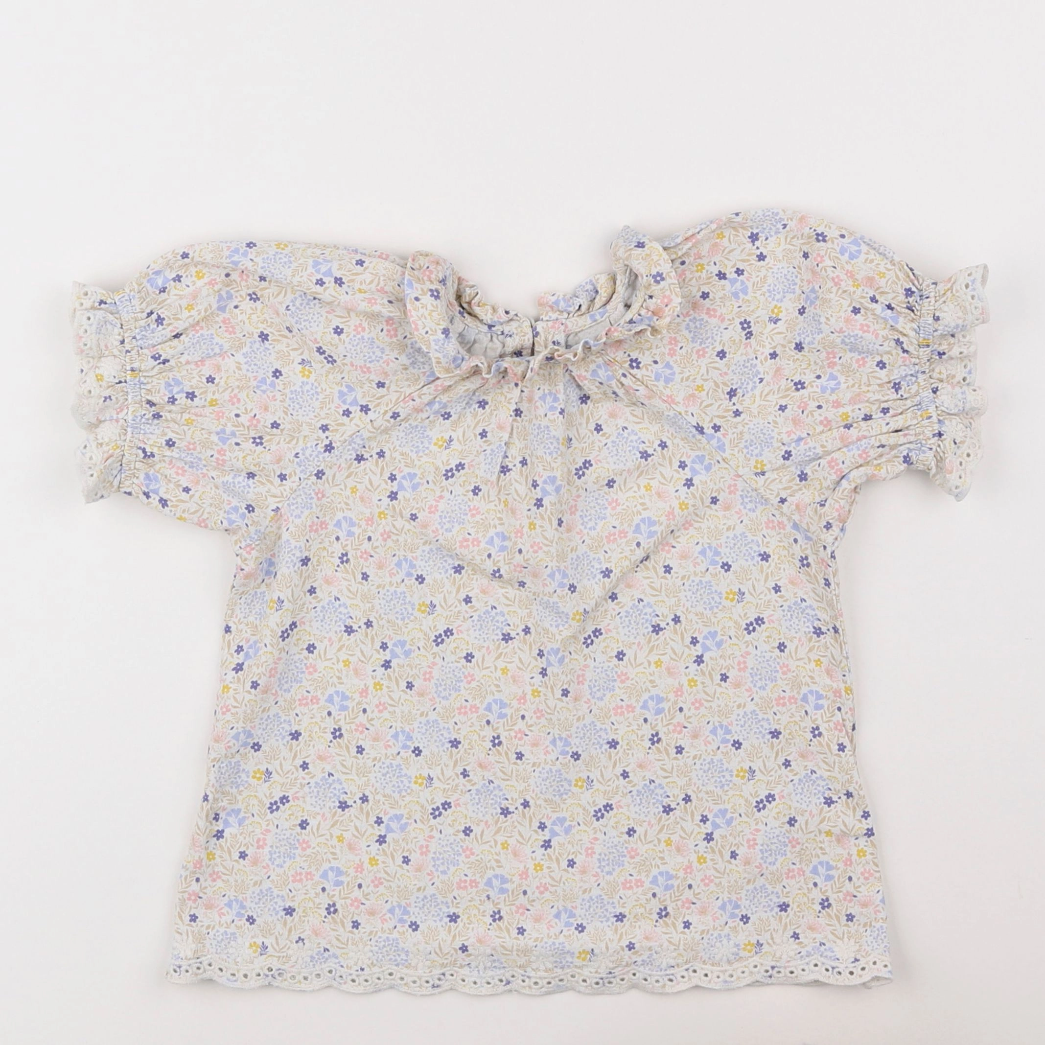 Vertbaudet - blouse multicolore - 5 ans