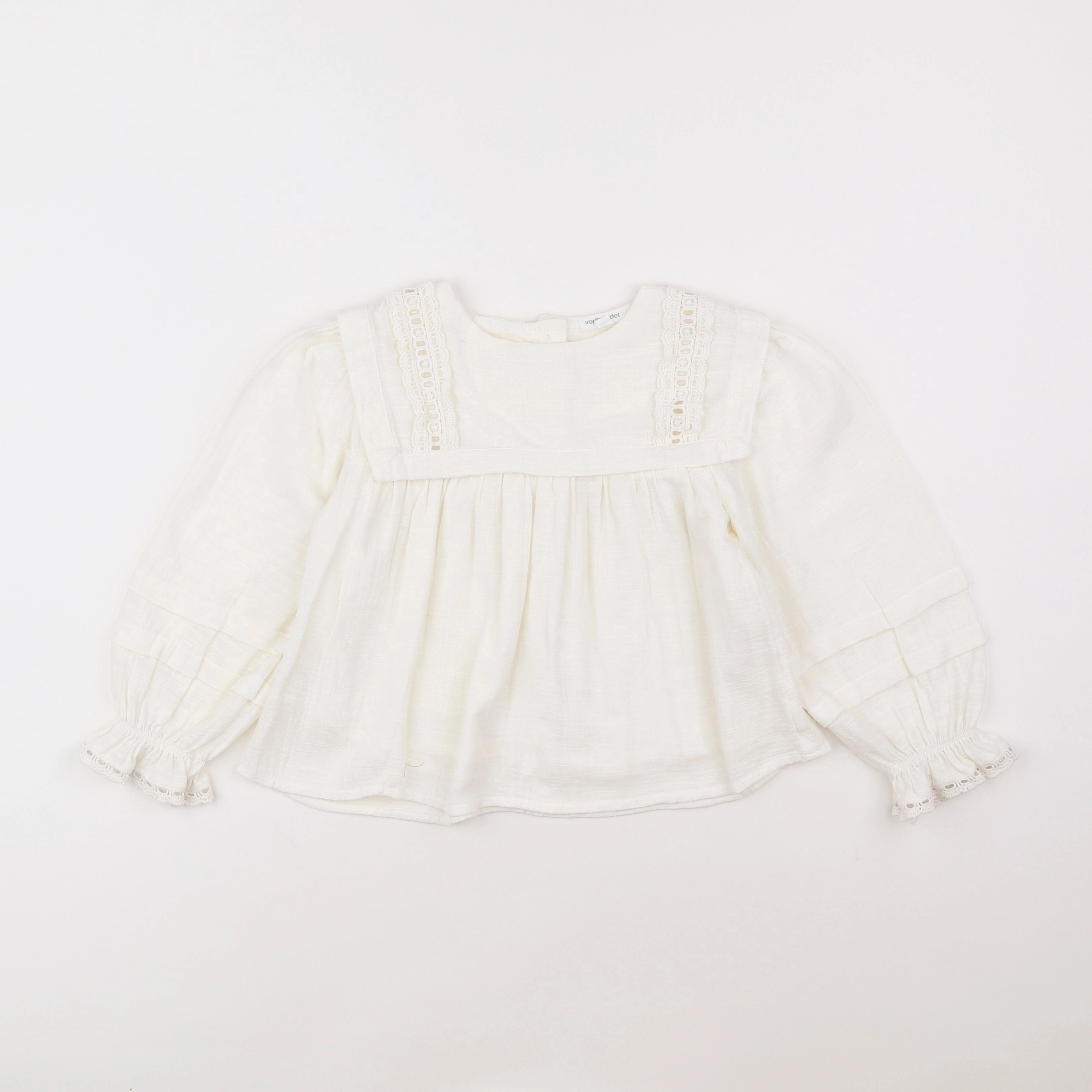 Vertbaudet - blouse blanc - 6 ans