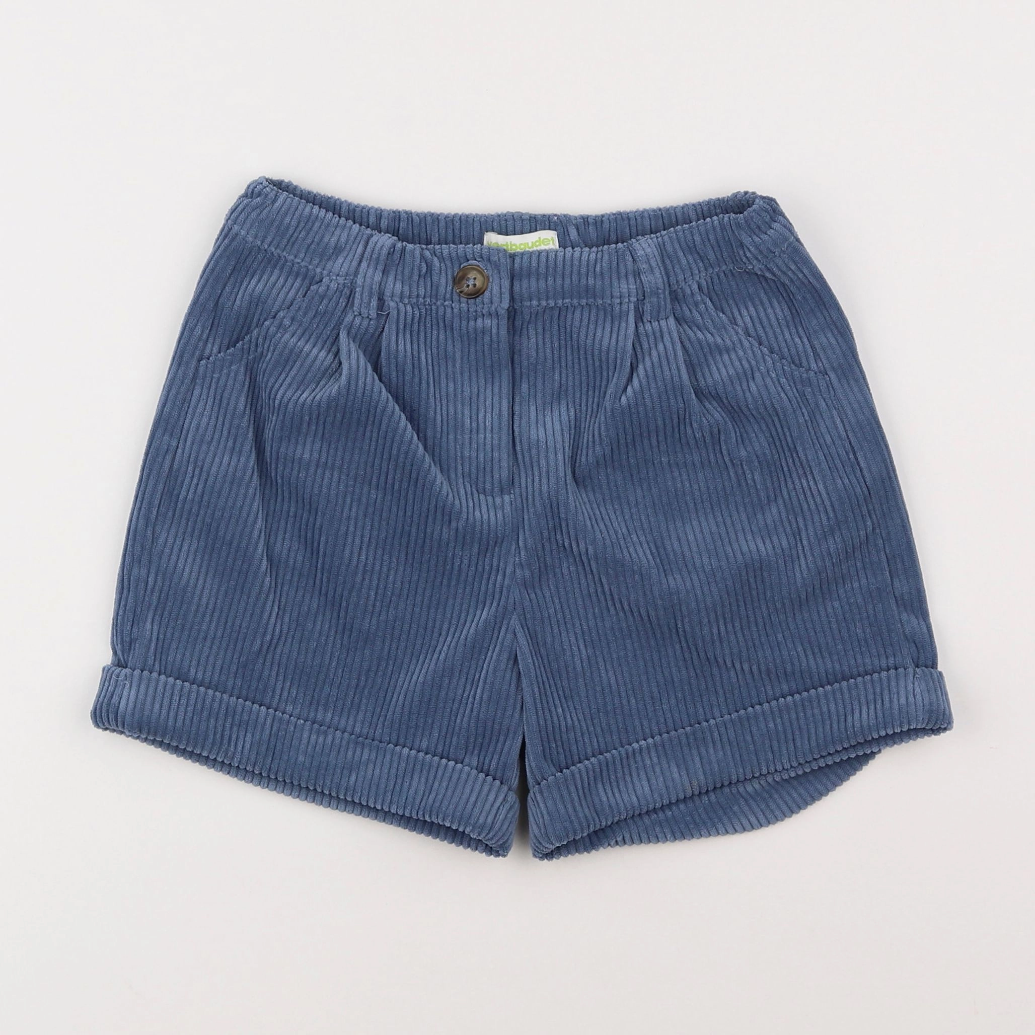 Vertbaudet - short bleu - 7 ans