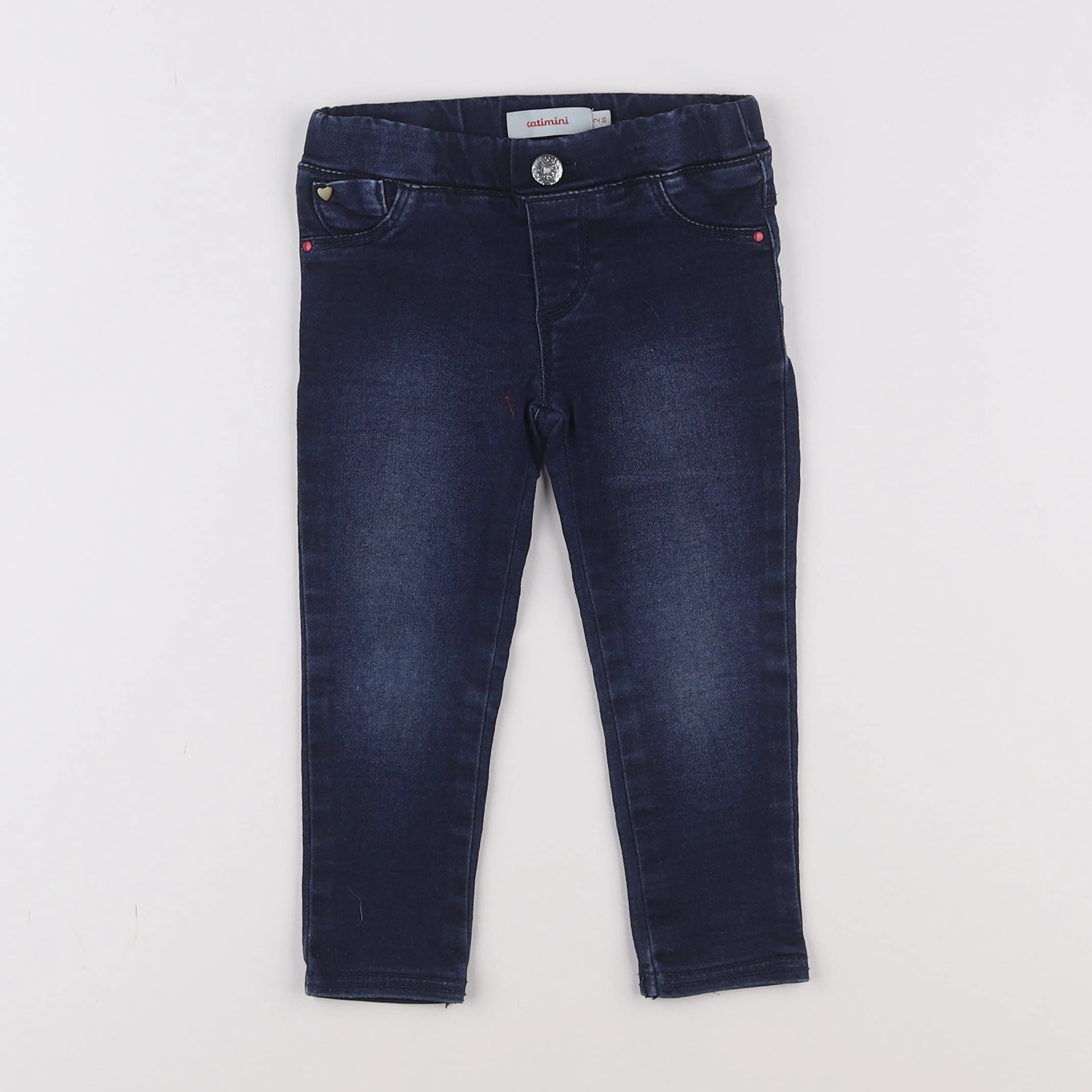 Catimini - jegging bleu - 2 ans