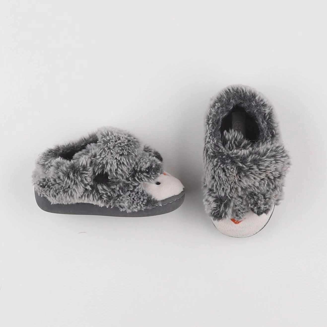 Vertbaudet - chaussons gris - pointure 22