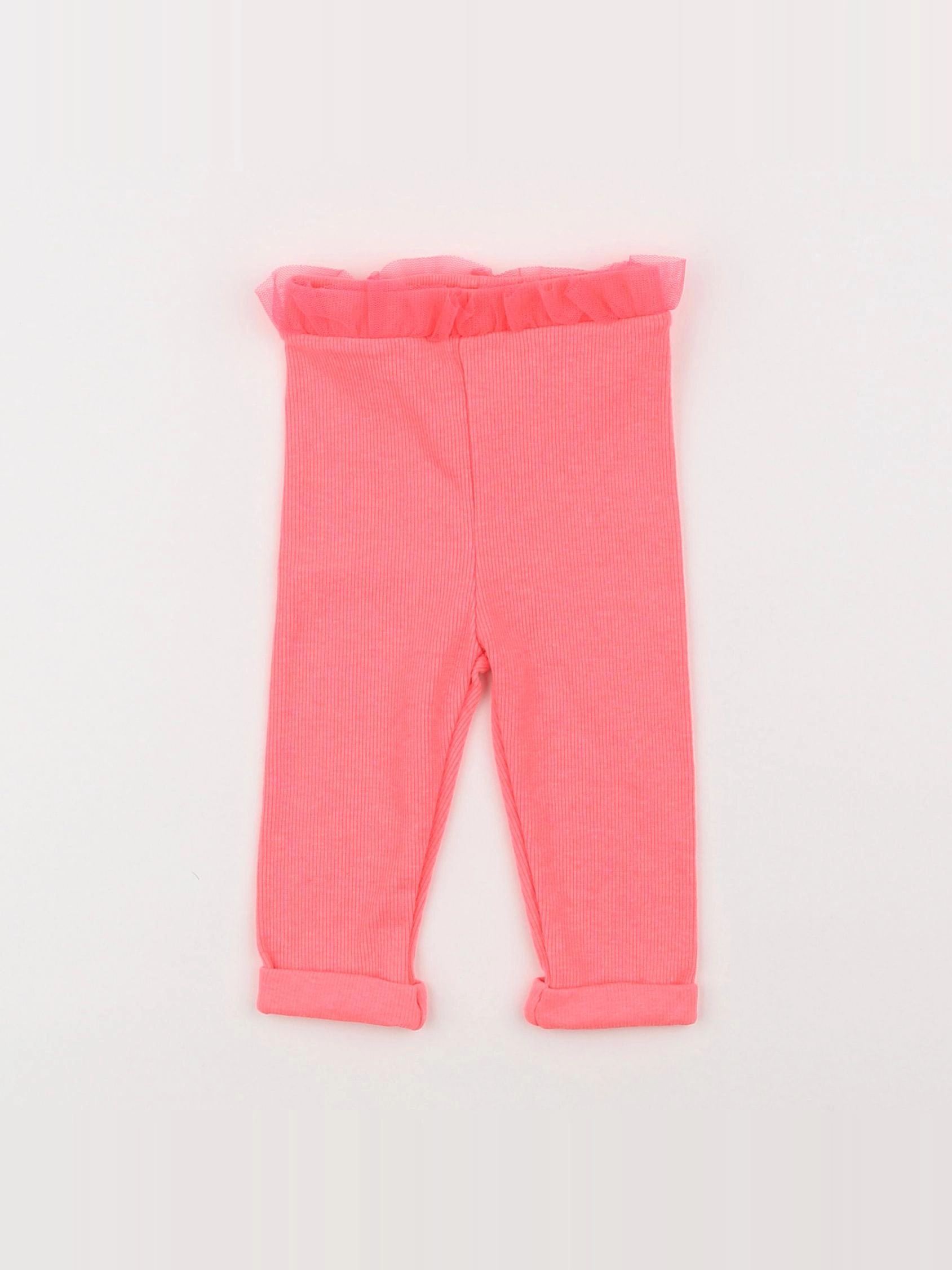 Billie Blush - legging rose fluo - 6 mois
