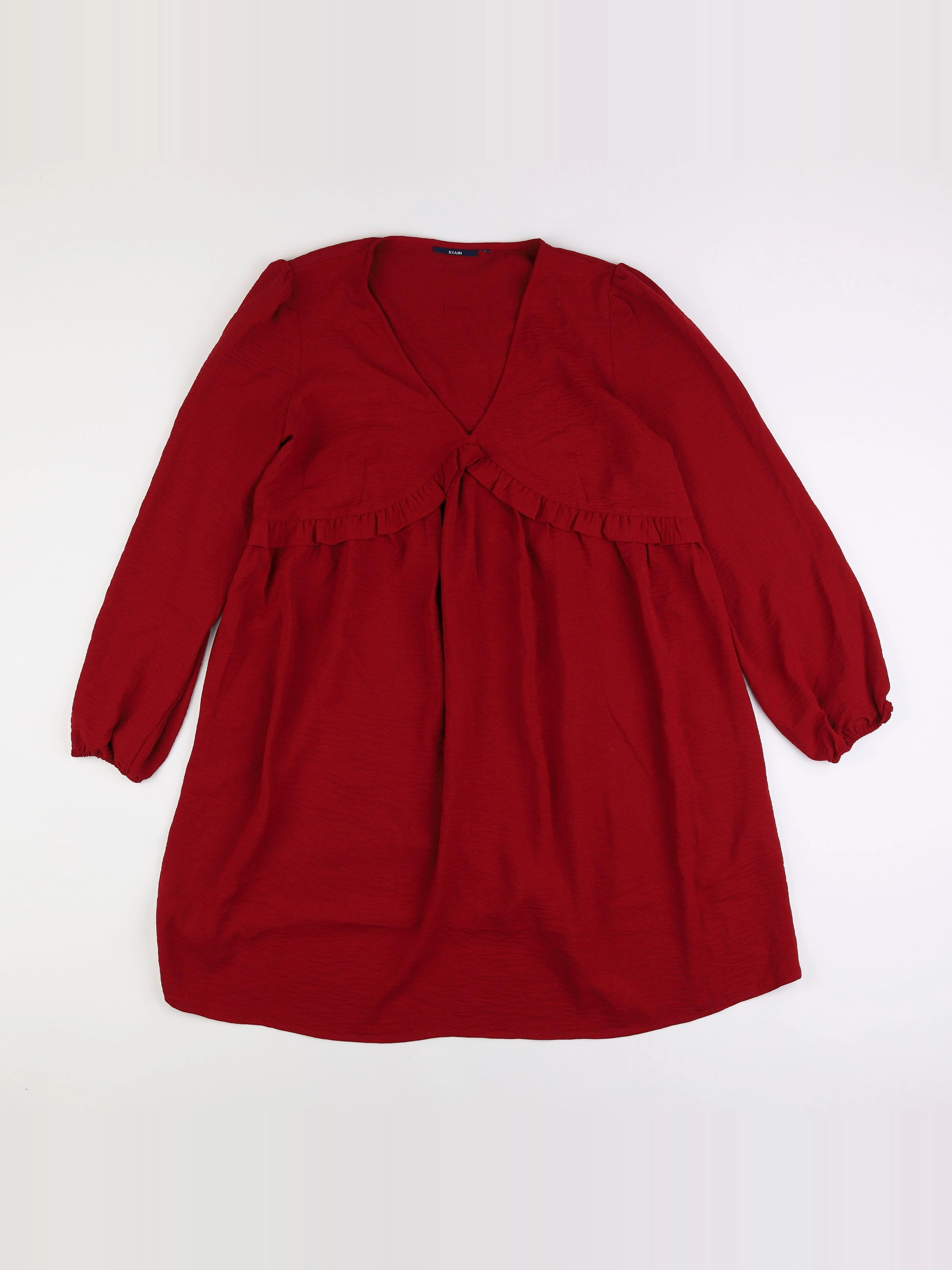 Kiabi - robe grossesse rouge - 38 à 40