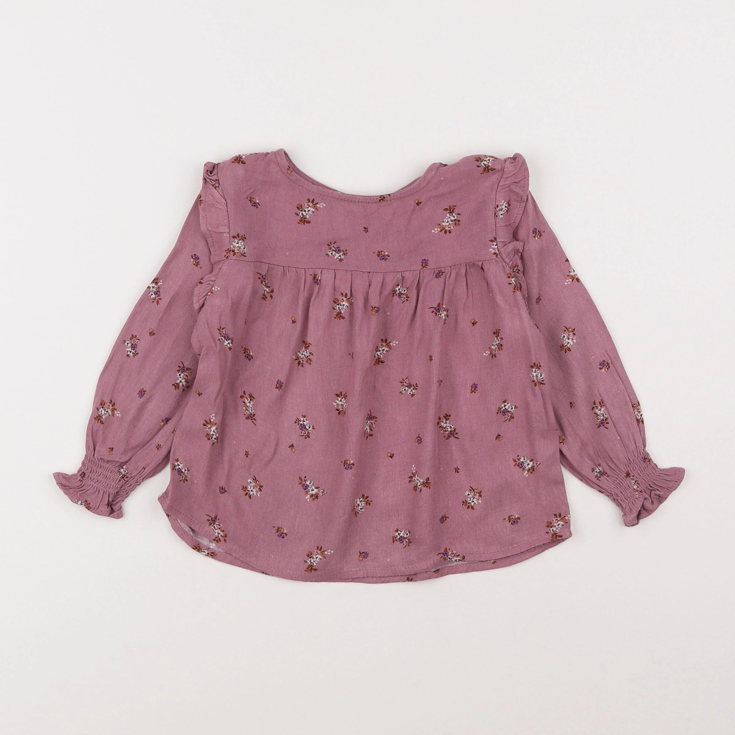 Vertbaudet - blouse rose - 2 ans