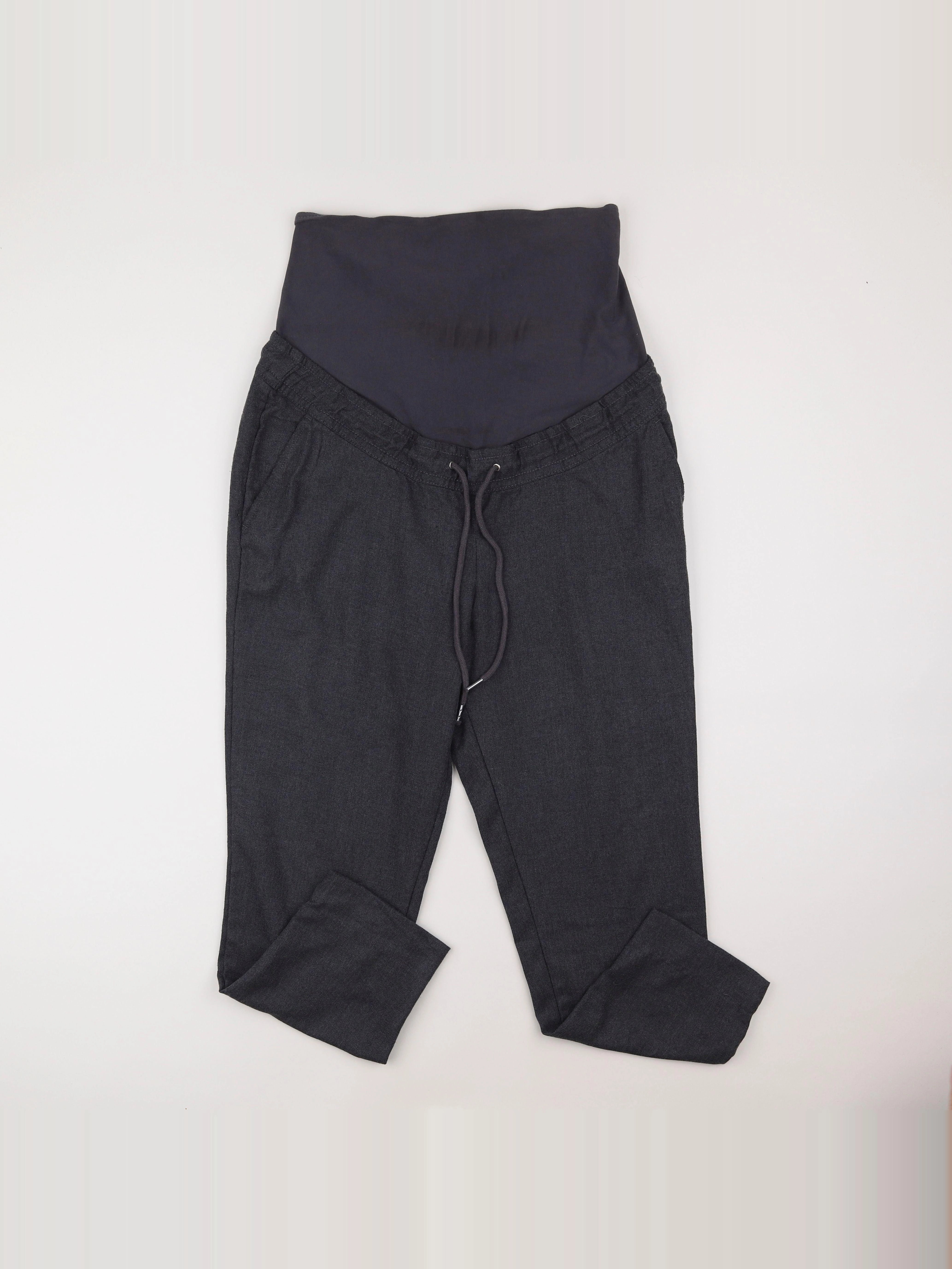 H&M - pantalon grossesse gris - 38 à 40