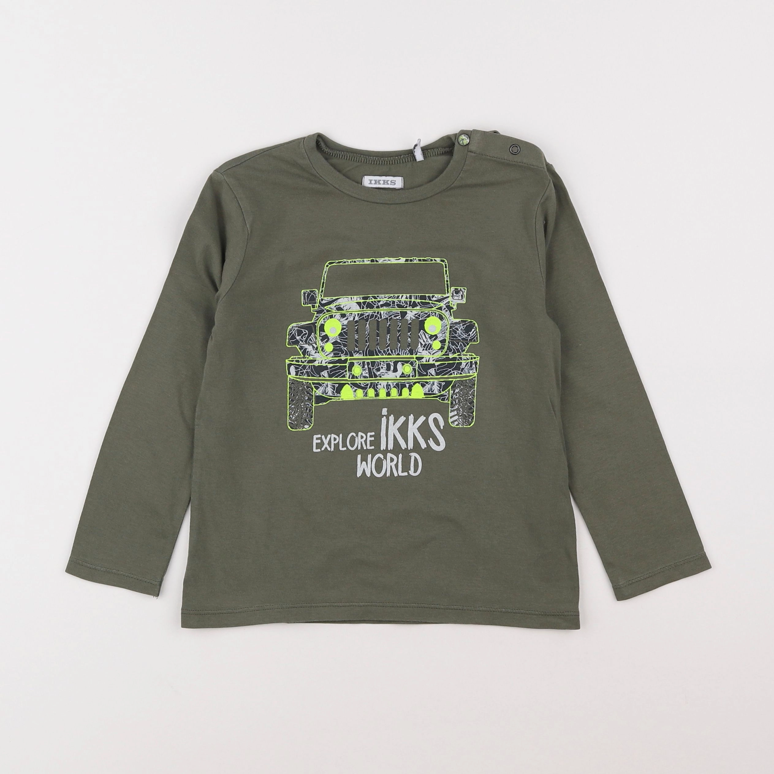 IKKS - tee-shirt vert - 3 ans