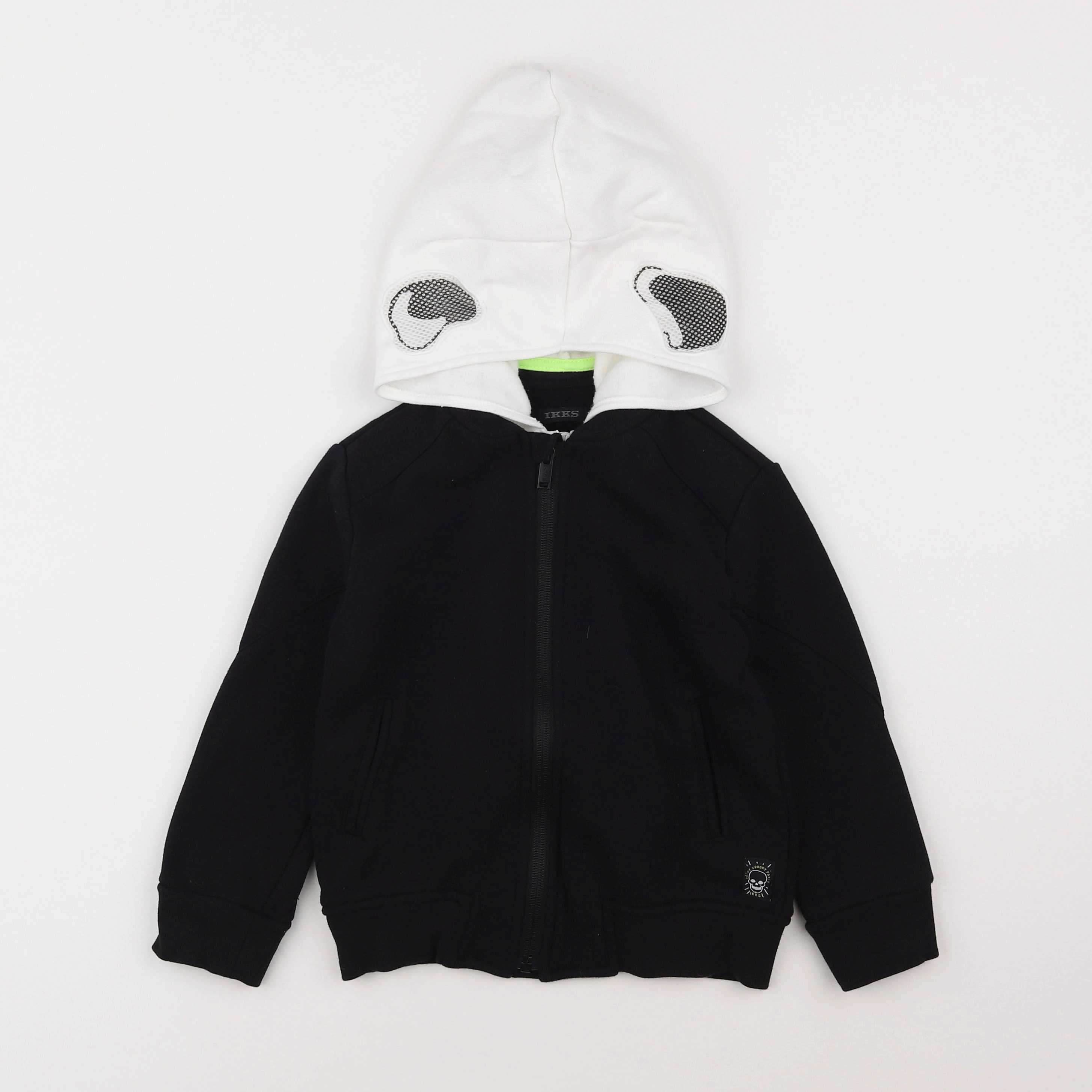 IKKS - sweat noir - 4 ans