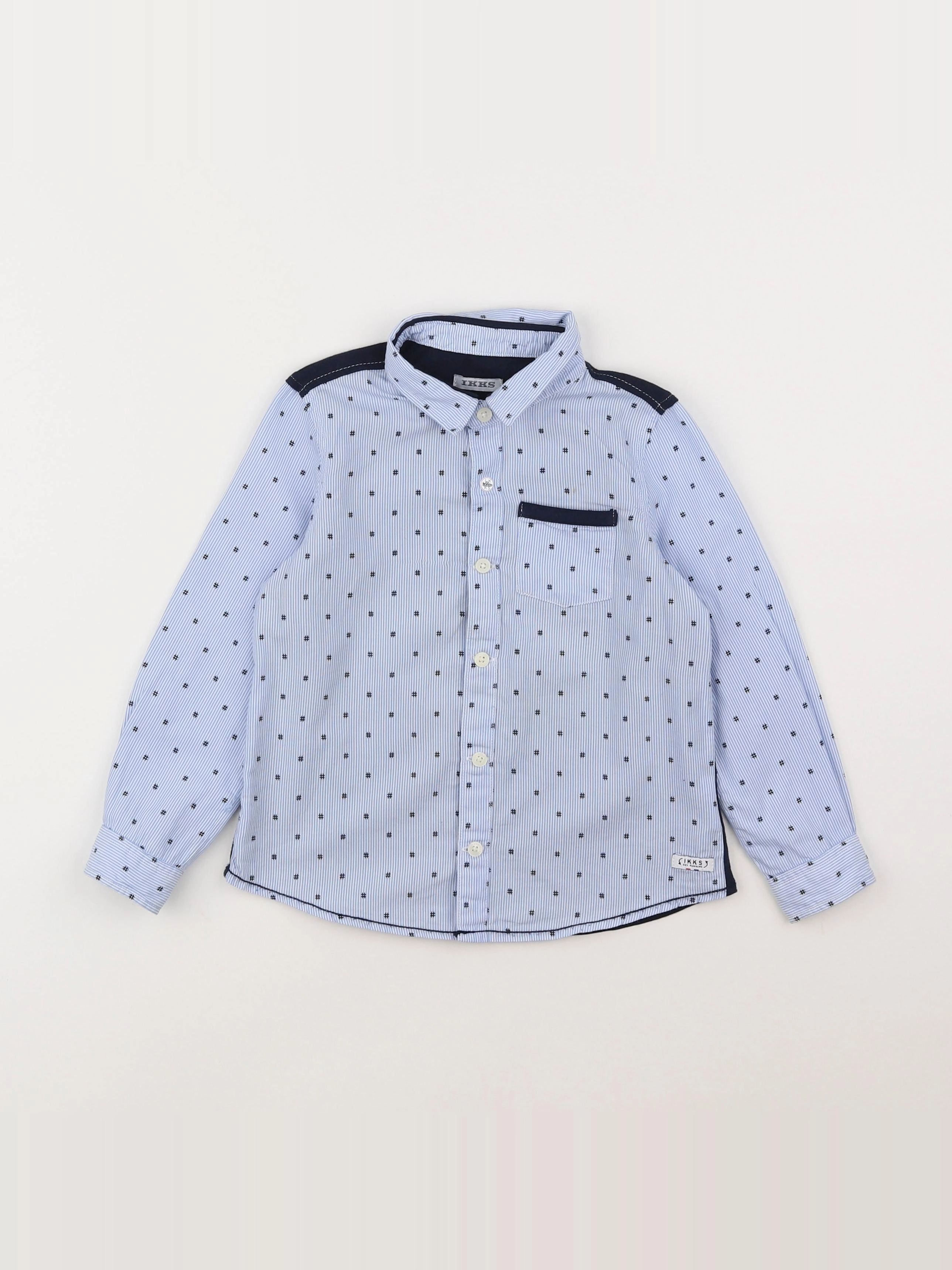 IKKS - chemise bleu - 3 ans