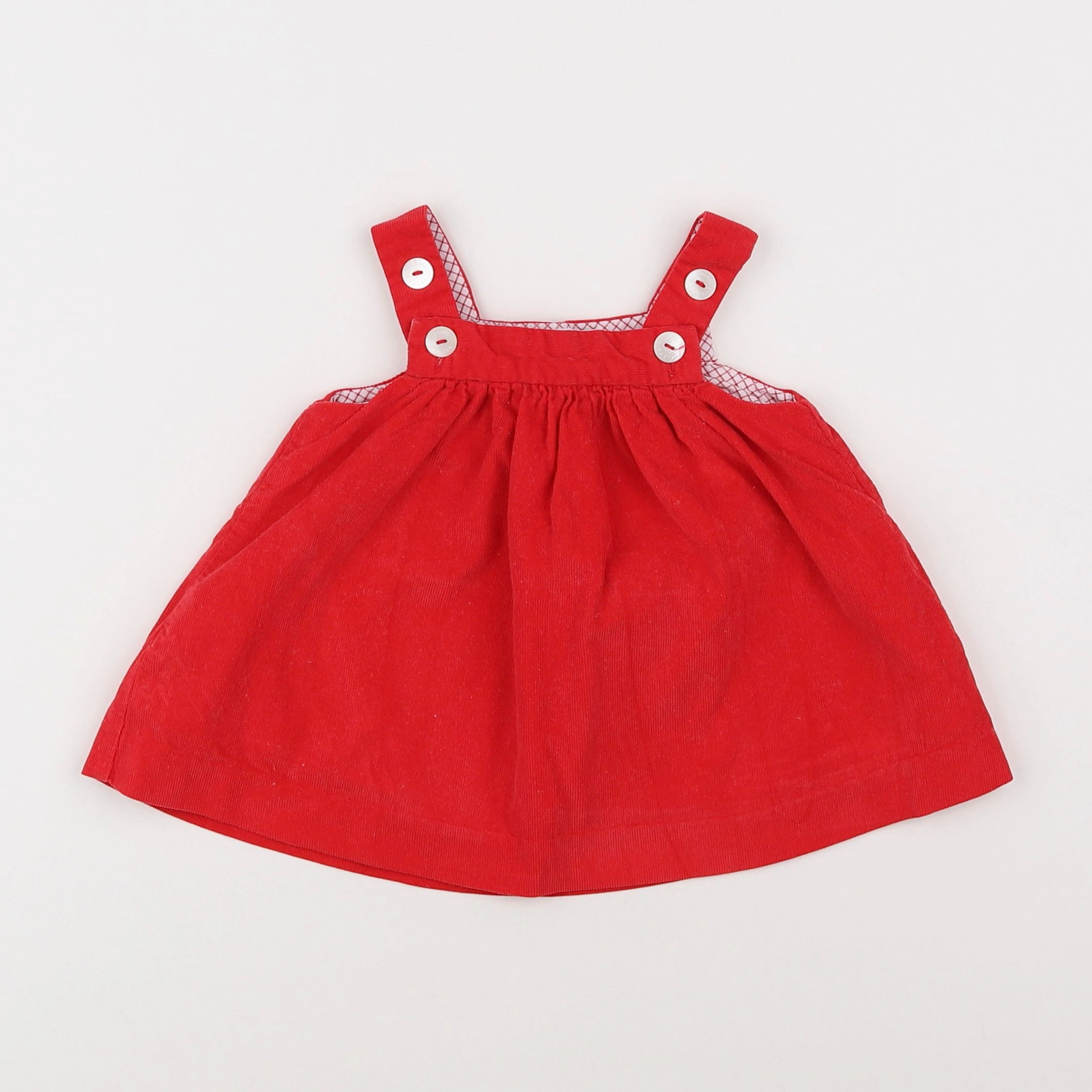 Jacadi - robe rouge - 3 mois