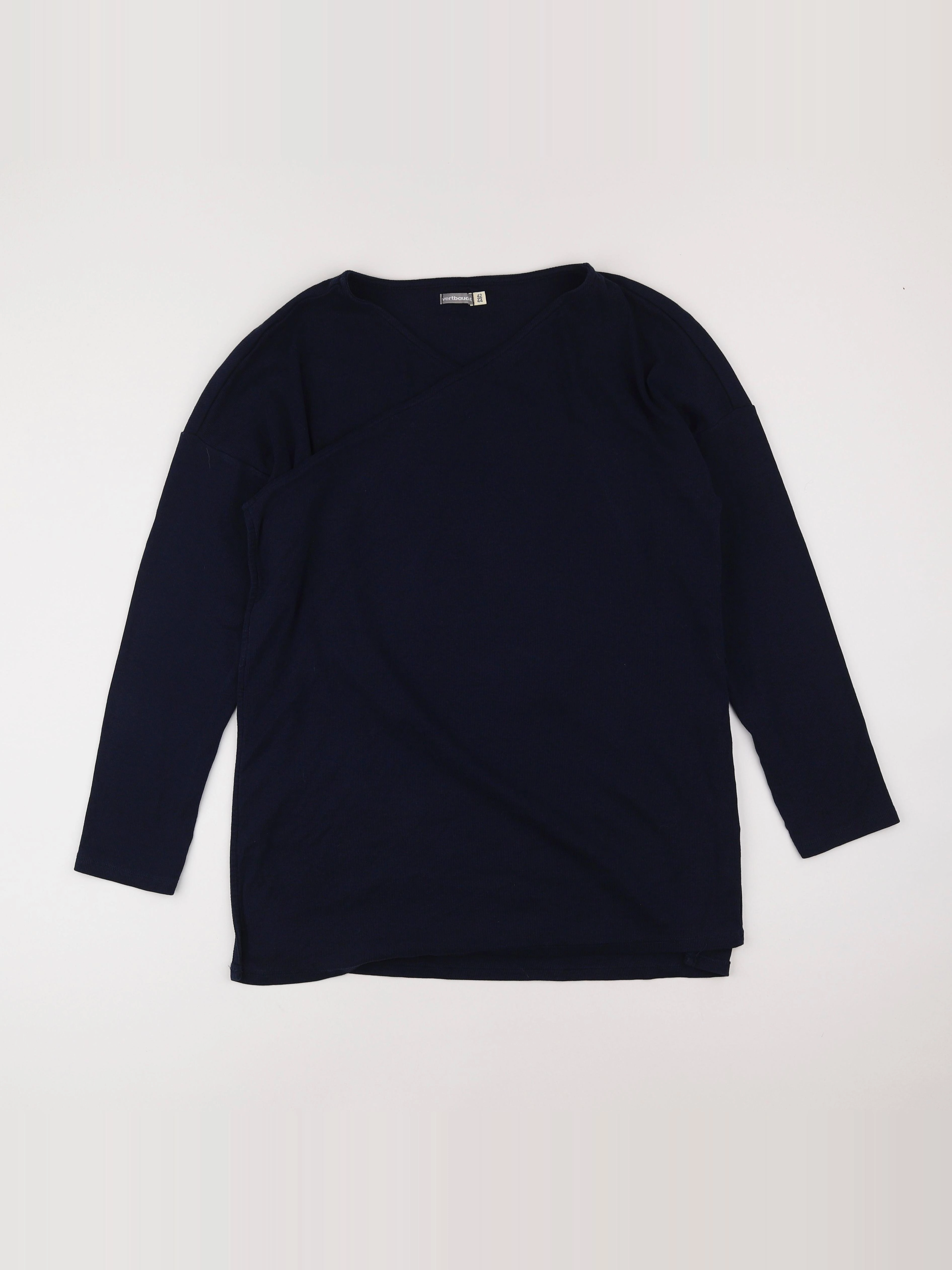 Vertbaudet - gilet grossesse bleu - 42 à 44