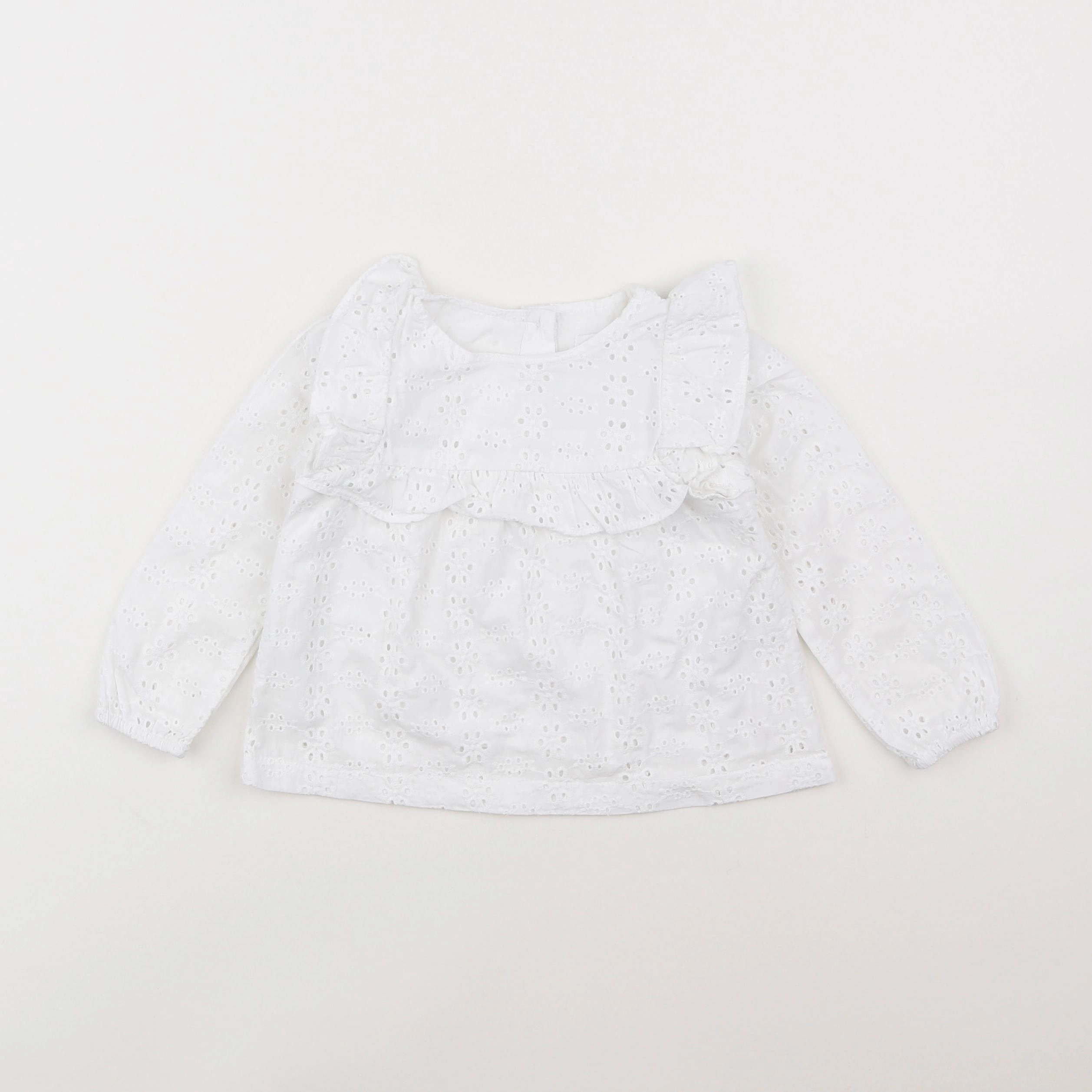 Vertbaudet - blouse blanc - 2 ans
