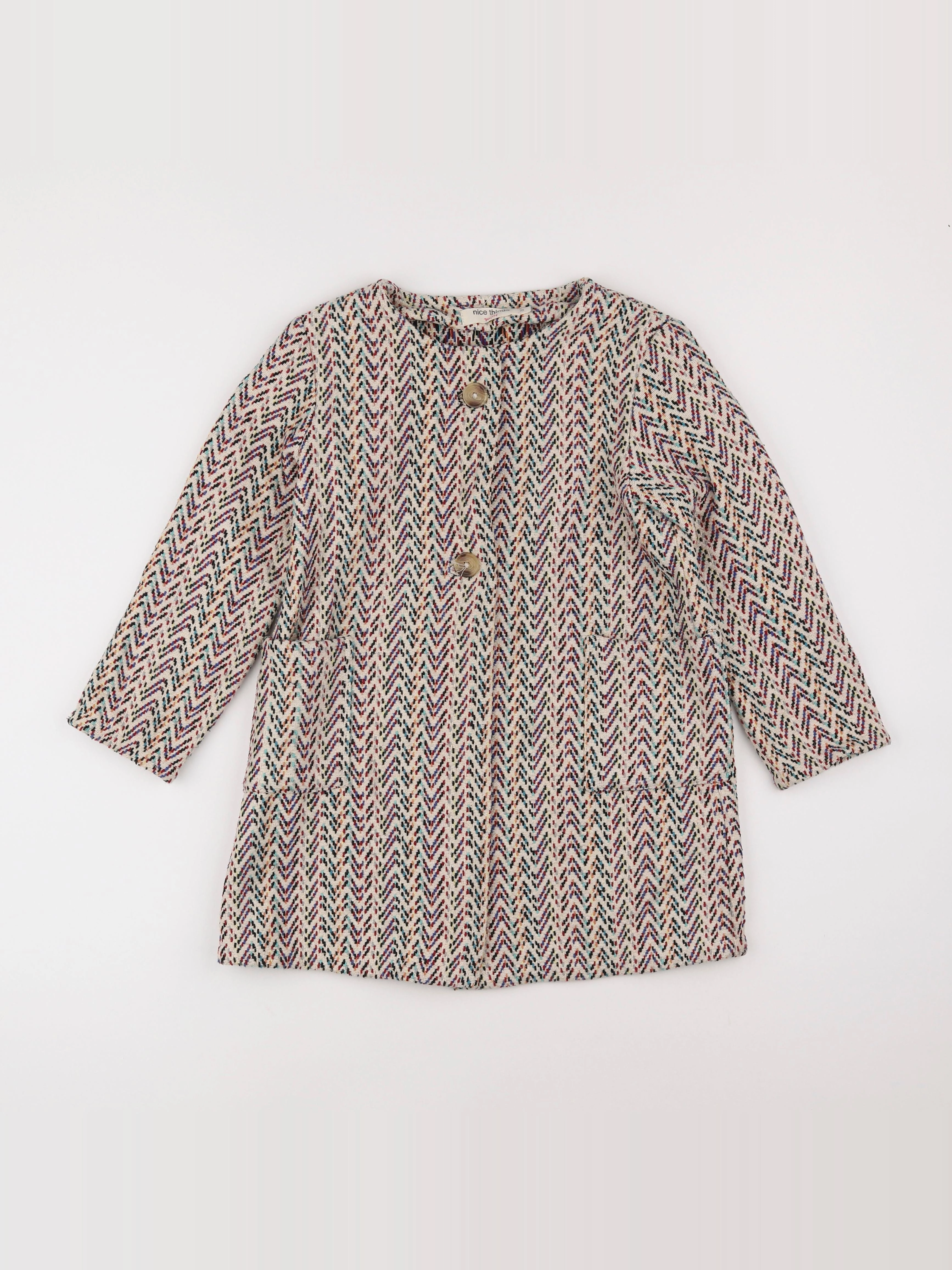 Nice Things - veste beige - 8 ans