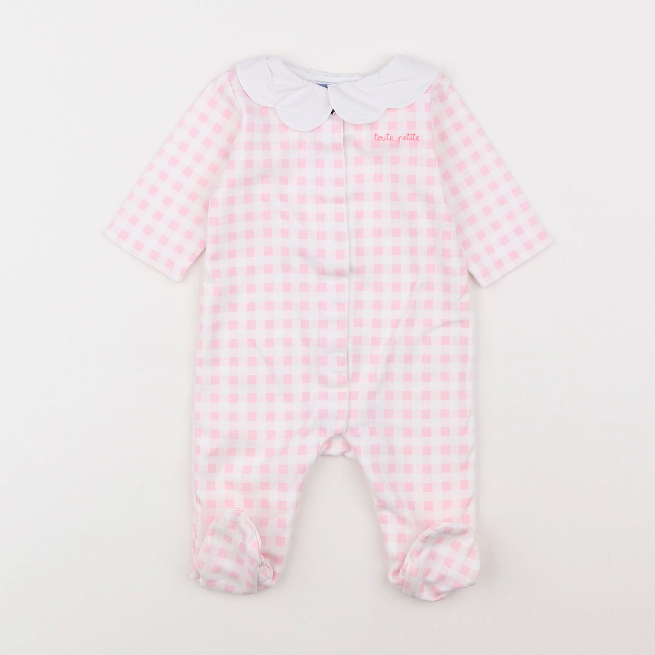 Jacadi - pyjama coton rose - 3 mois