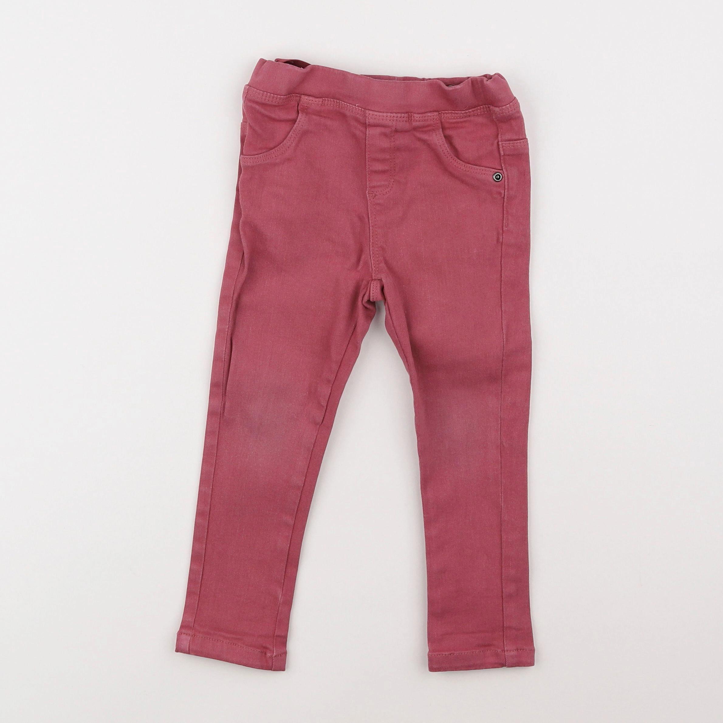 Vertbaudet - jegging rose - 3 ans