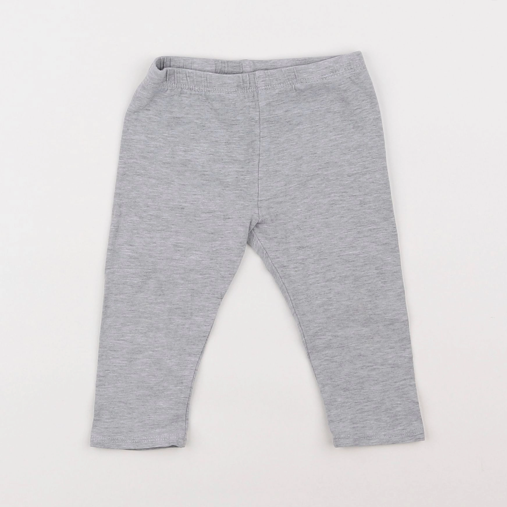 Vertbaudet - legging gris - 18 mois