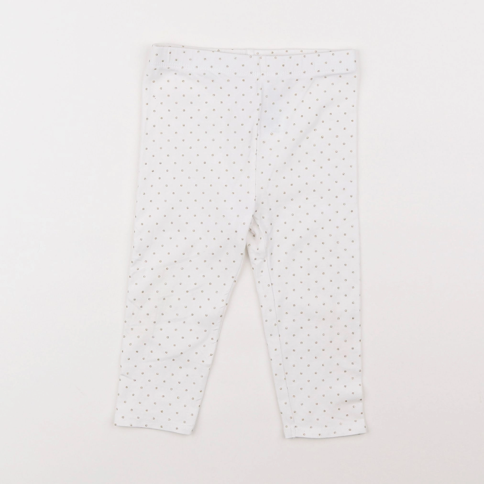 Vertbaudet - legging blanc - 18 mois