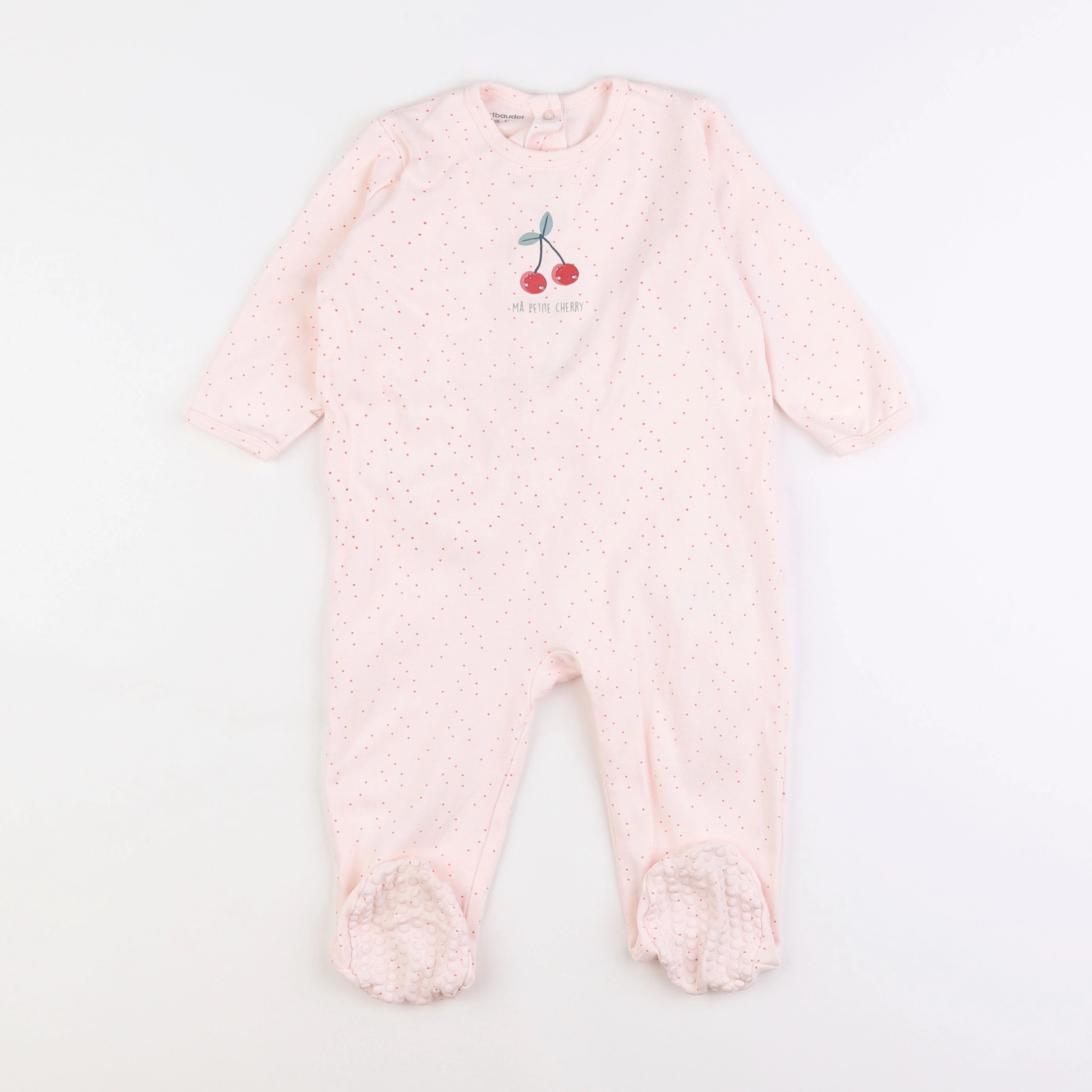 Vertbaudet - pyjama coton rose - 18 mois