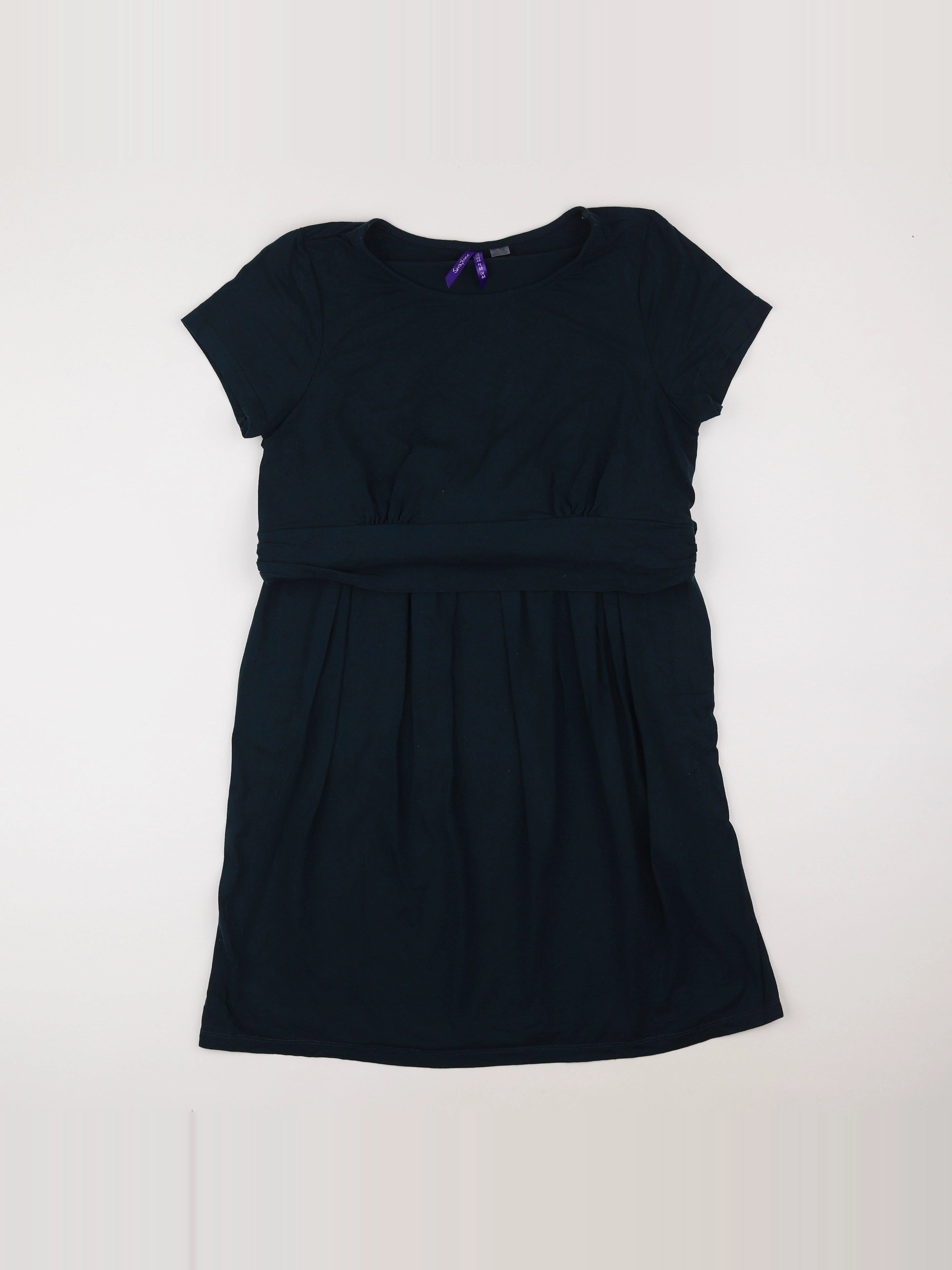 Seraphine - robe grossesse vert - 46