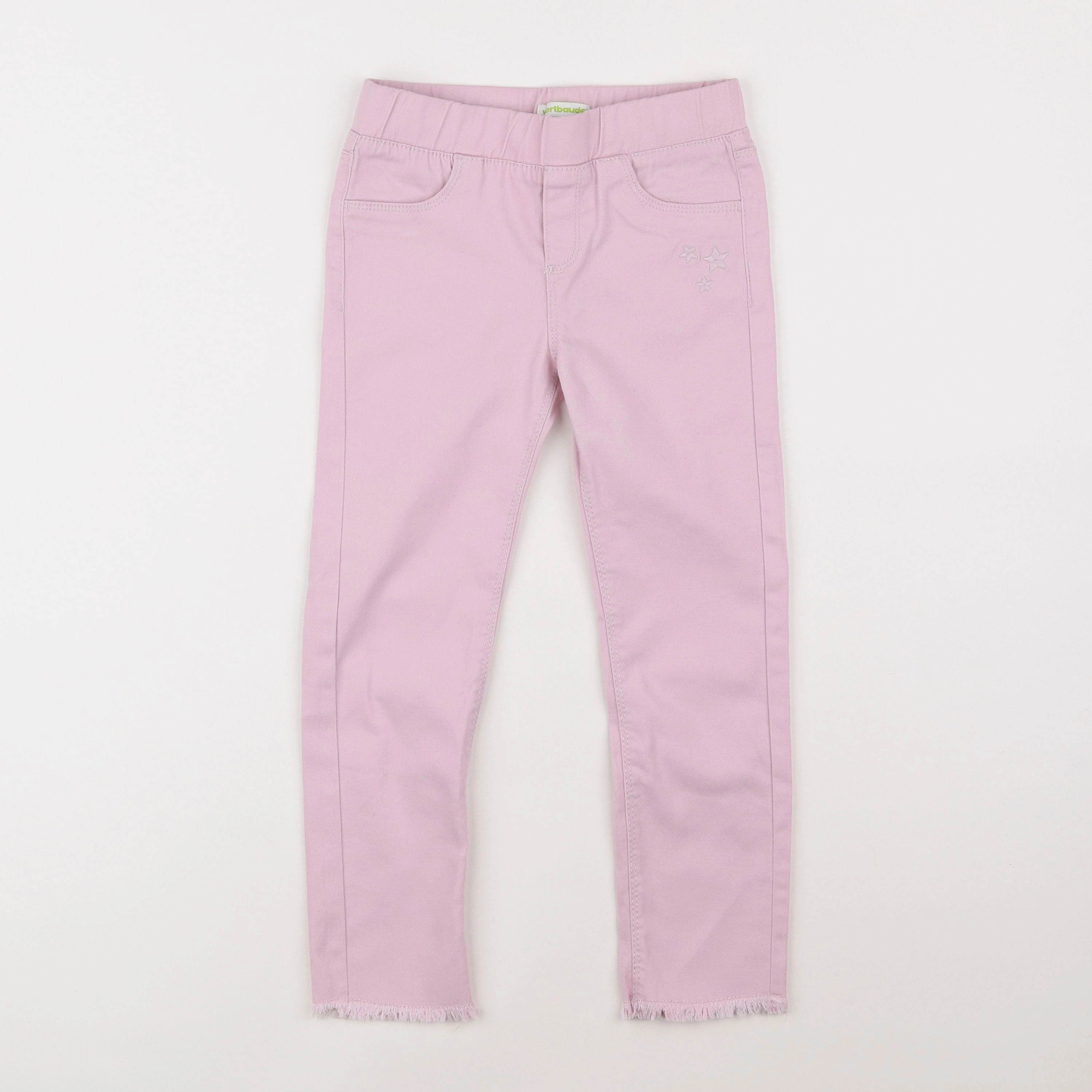 Vertbaudet - jegging rose - 6 ans