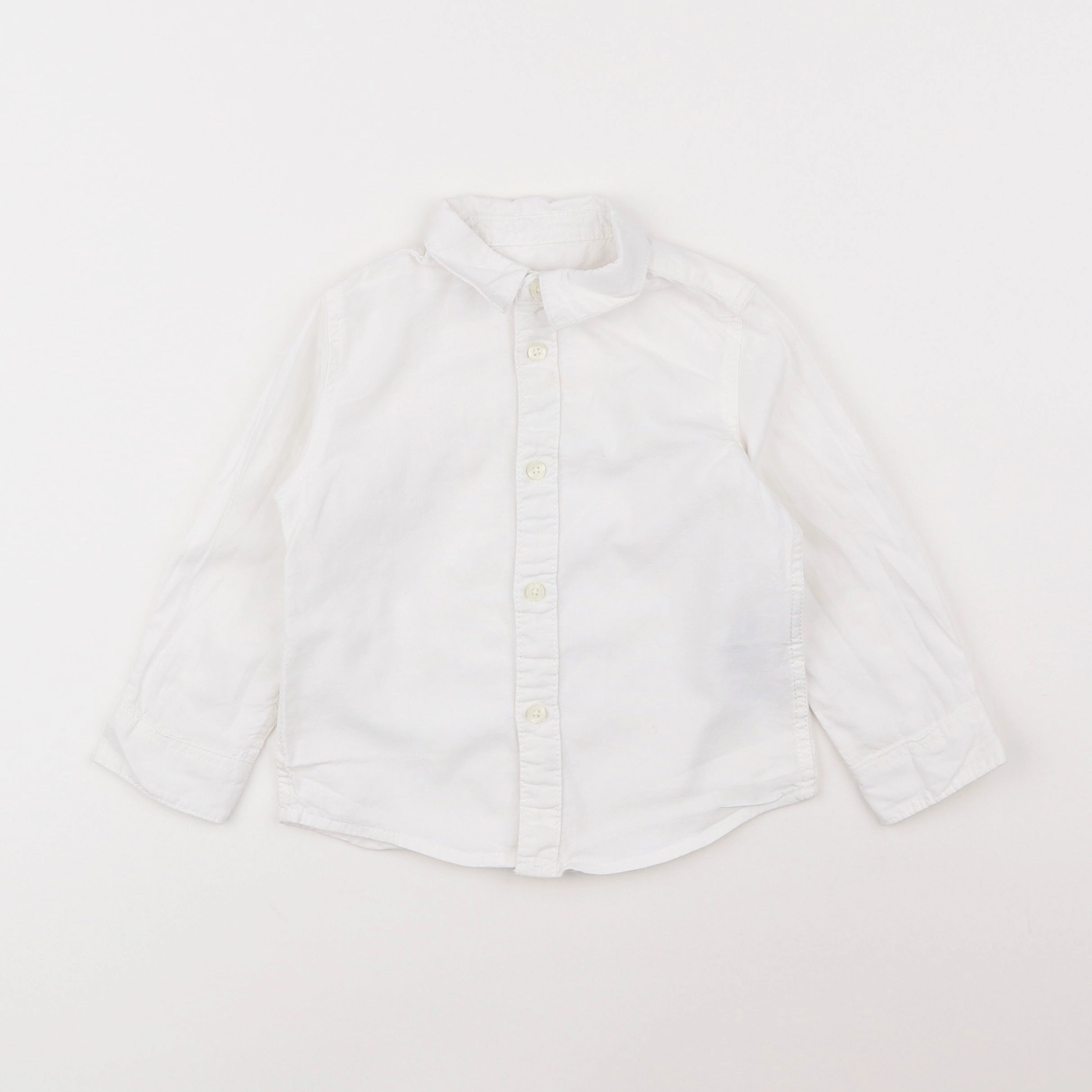 Vertbaudet - chemise blanc - 2 ans