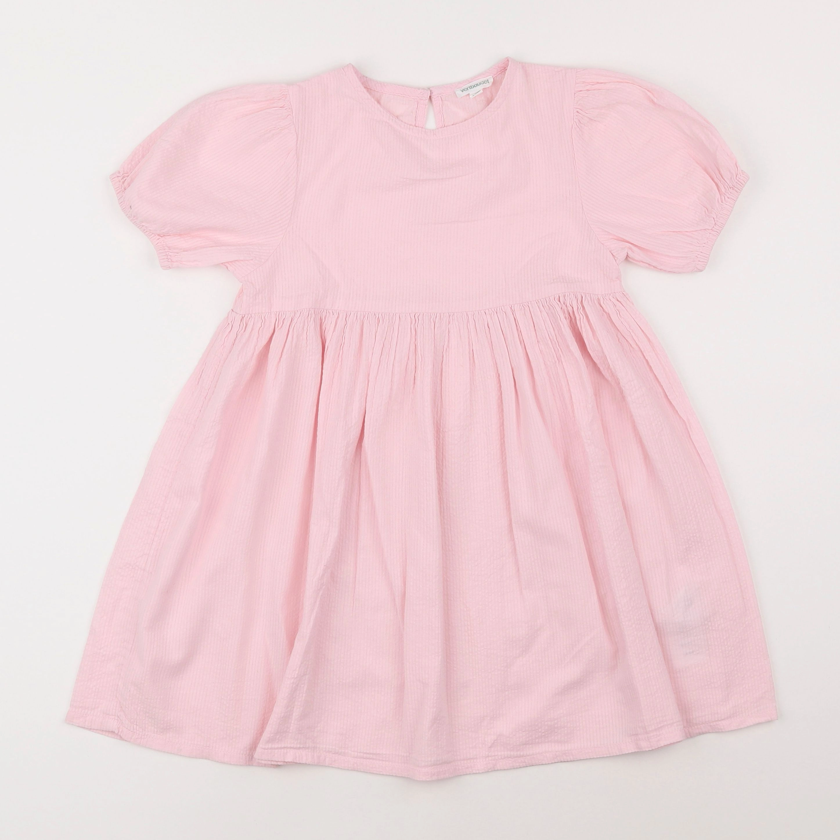 Vertbaudet - robe rose - 6 ans