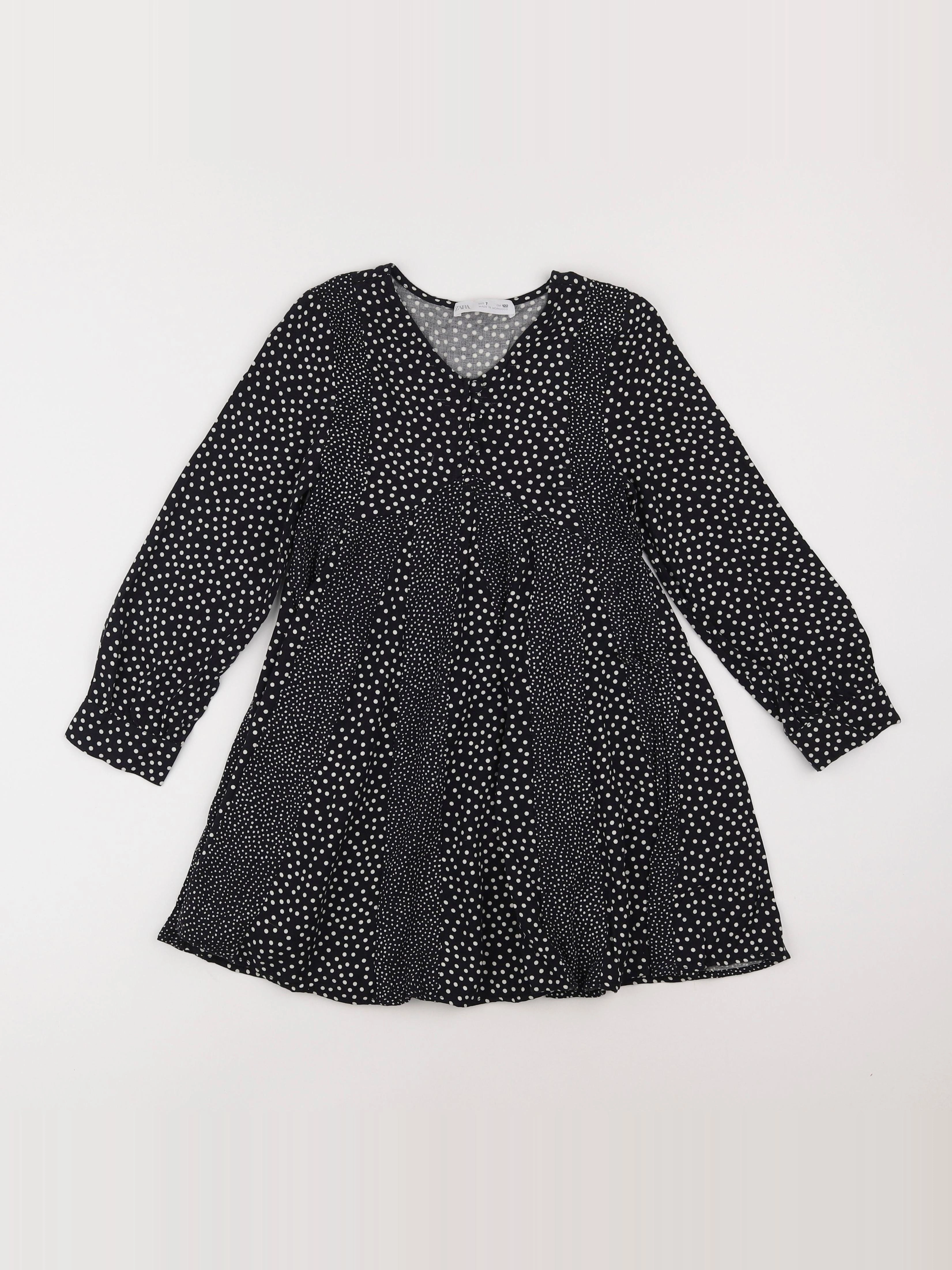 Zara - robe noir - 7 ans
