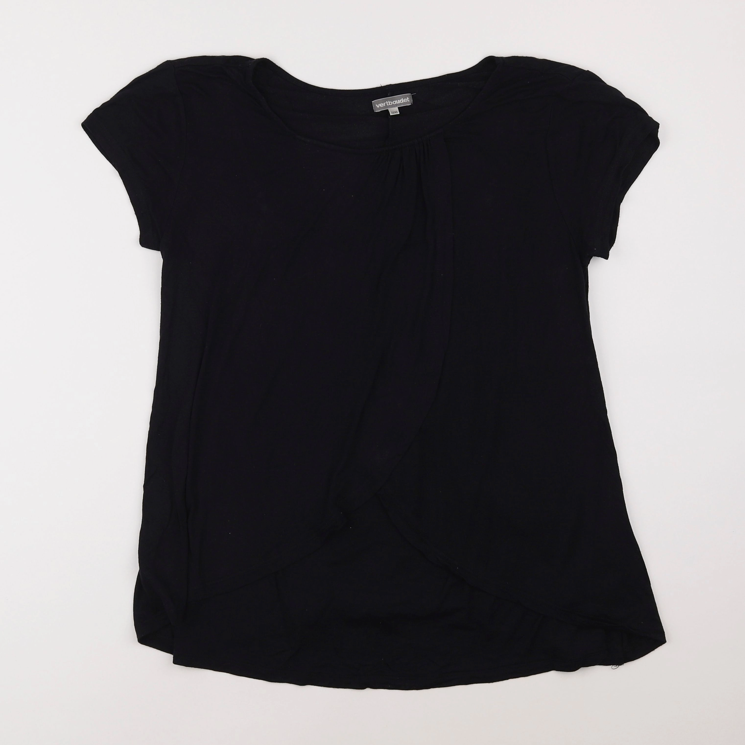 Vertbaudet - tee-shirt grossesse noir - 38 à 40