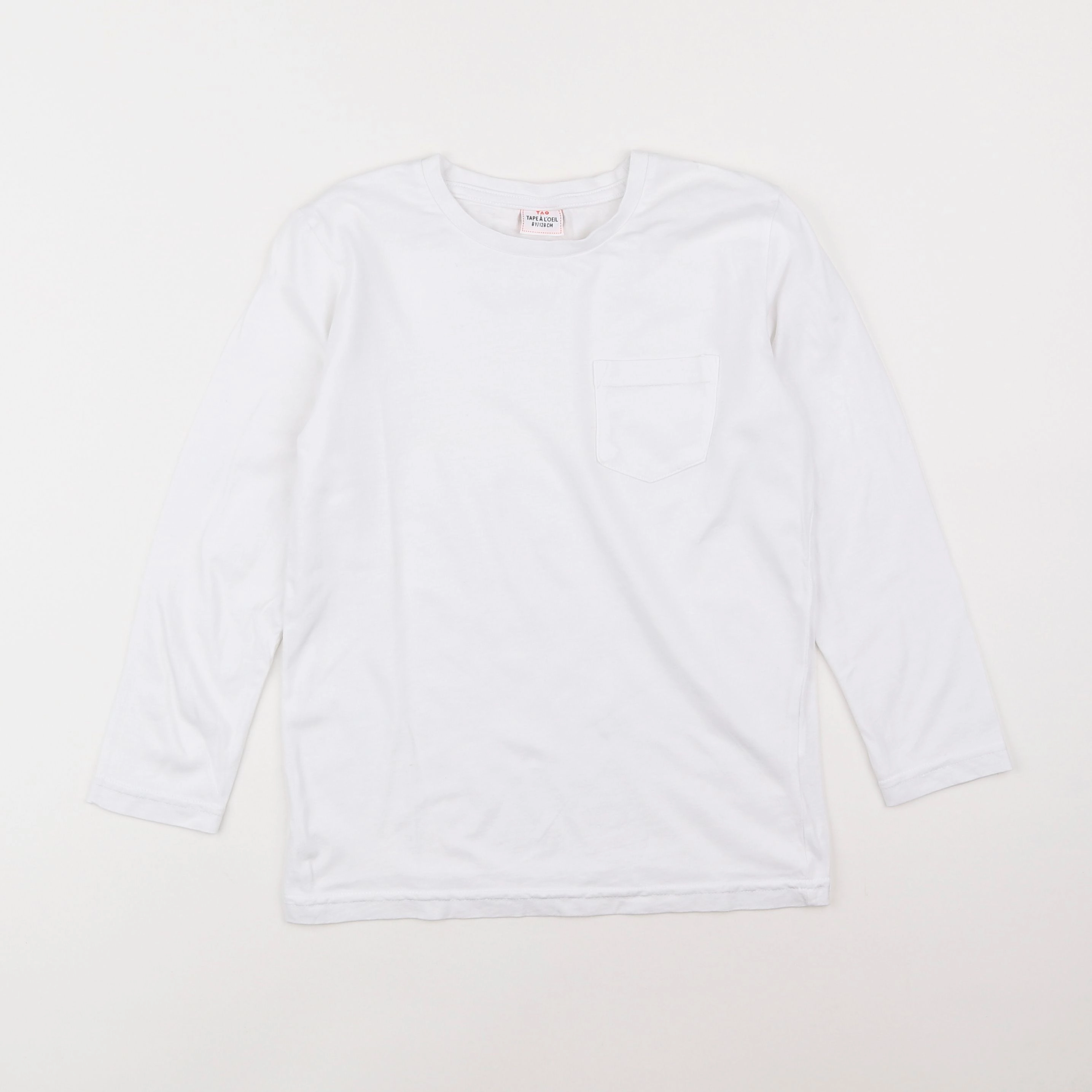 Tape à l'oeil - tee-shirt blanc - 8 ans