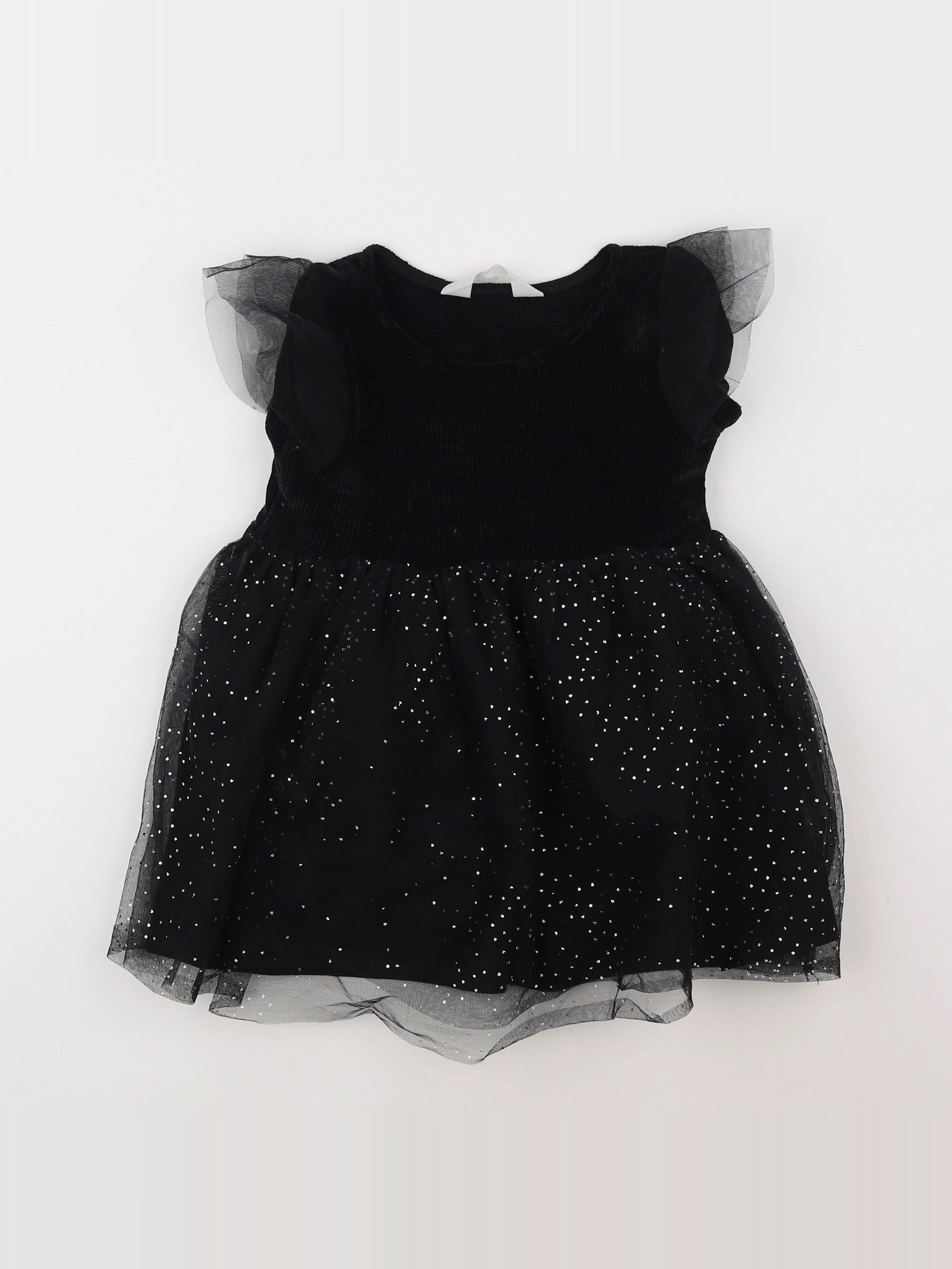 Zara - robe noir - 3/4 ans