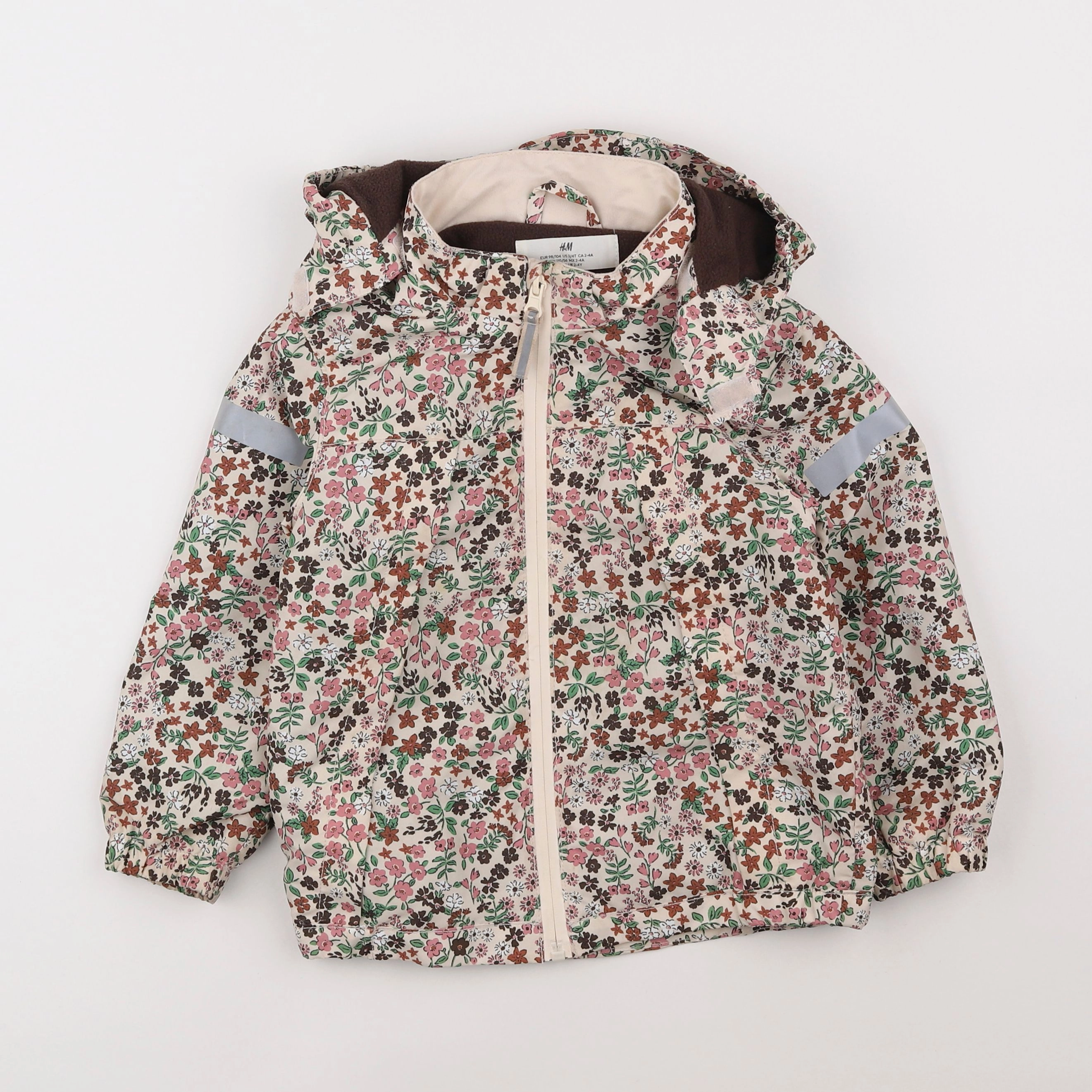 H&M - coupe-vent multicolore - 3/4 ans