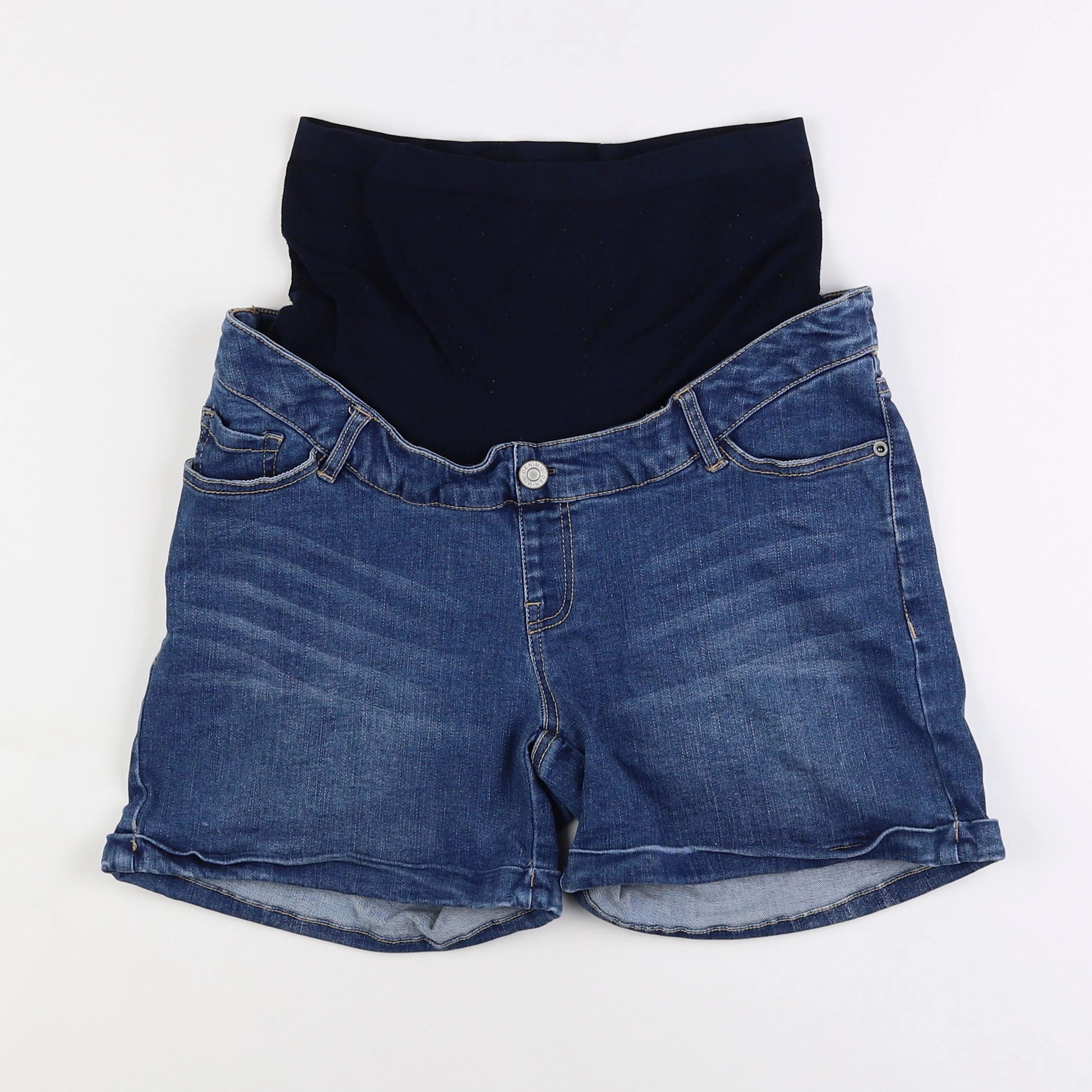 Vertbaudet - short grossesse bleu - 38
