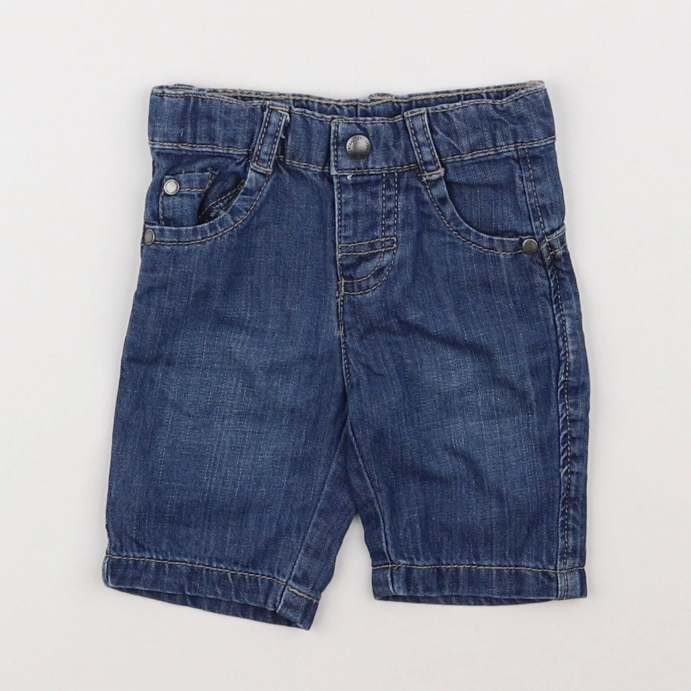 Vertbaudet - short bleu - 3 mois