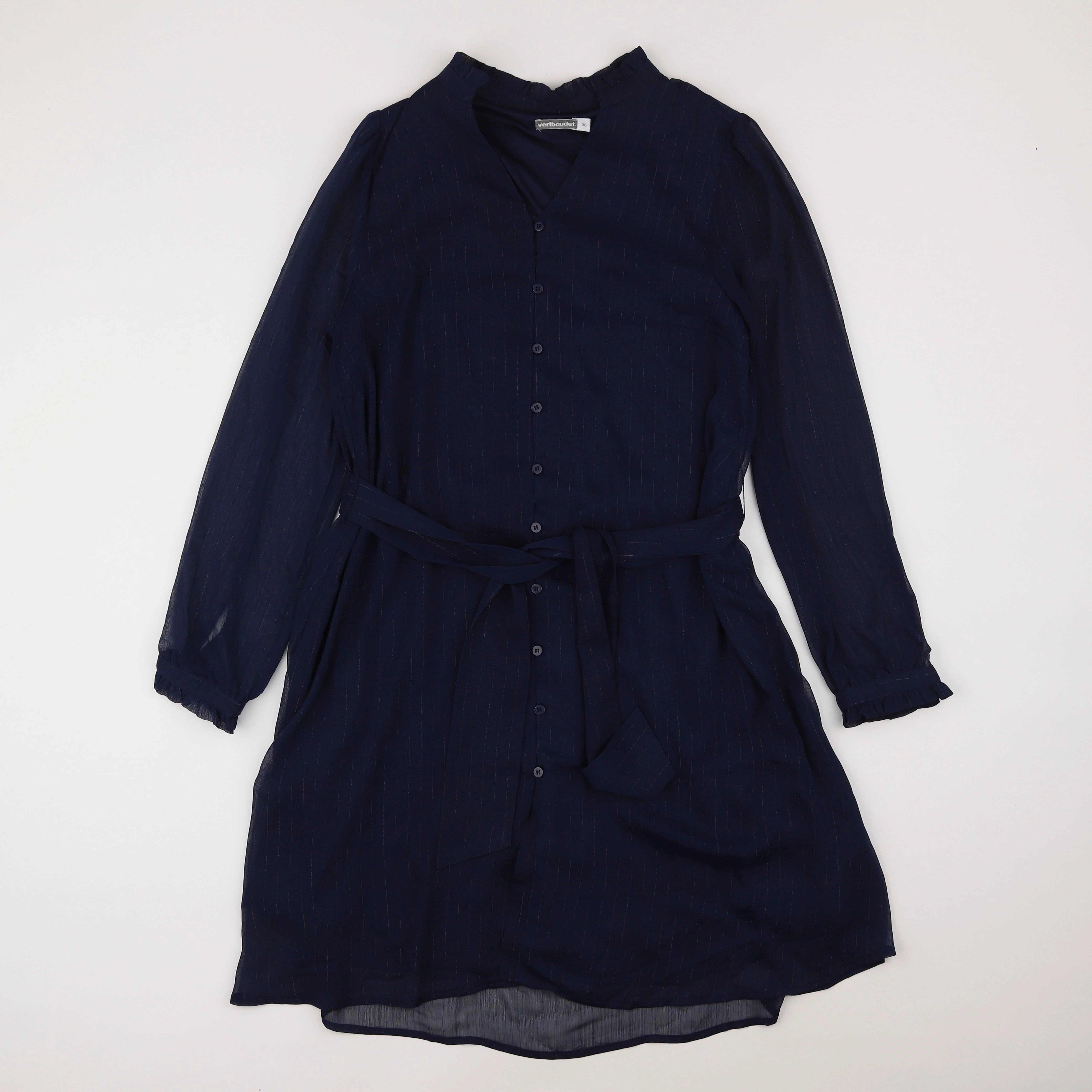 Vertbaudet - robe grossesse bleu - 38